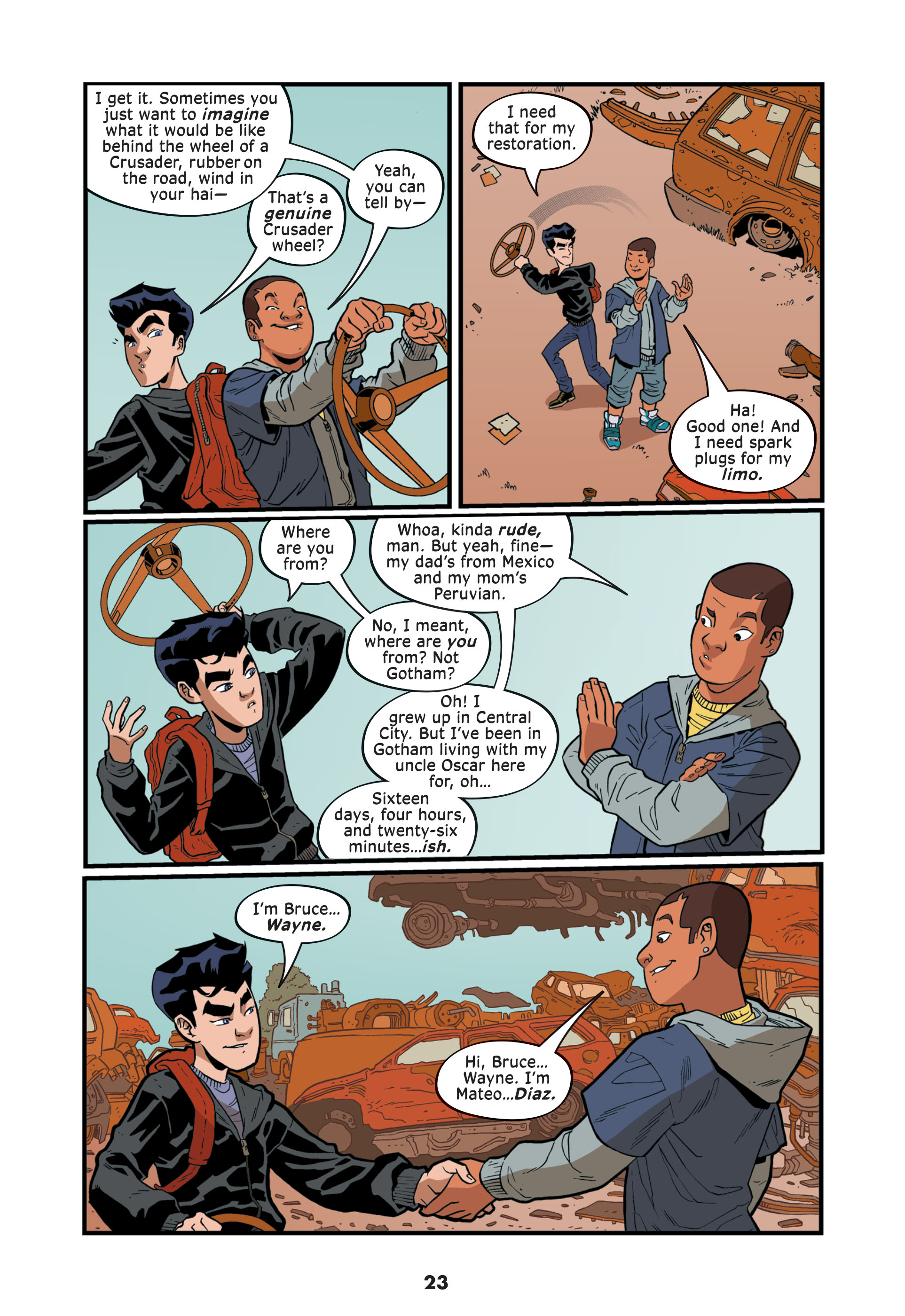 Read online Batman: Overdrive comic -  Issue # TPB - 21