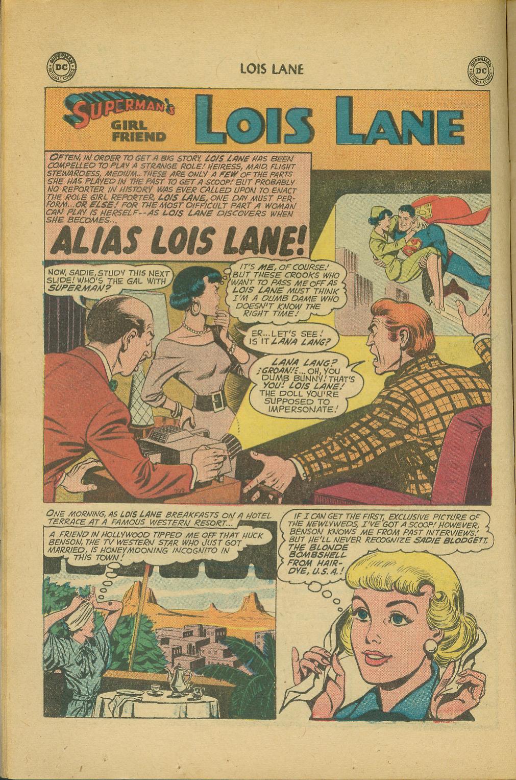 Read online Superman's Girl Friend, Lois Lane comic -  Issue #13 - 14