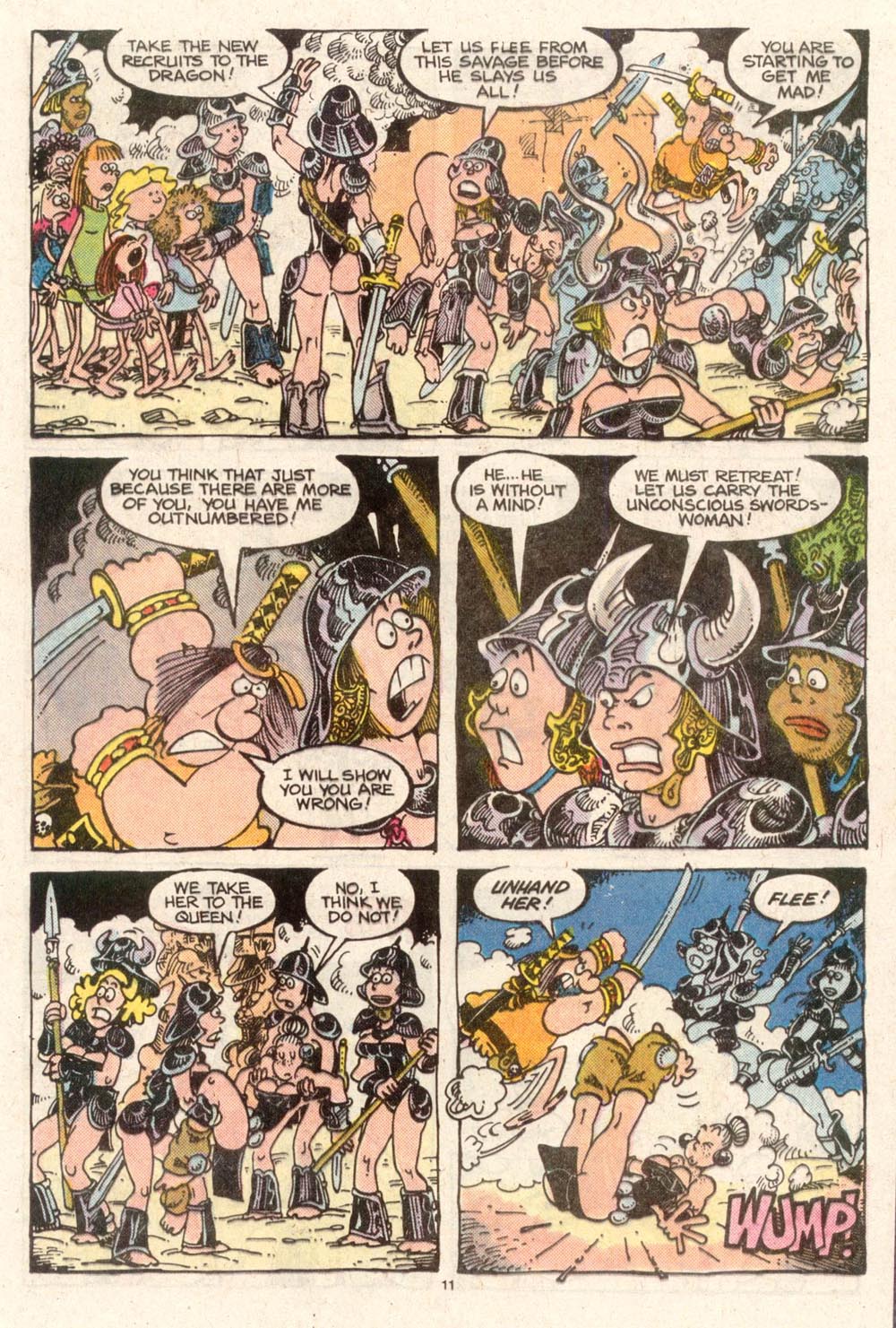 Read online Sergio Aragonés Groo the Wanderer comic -  Issue #50 - 11