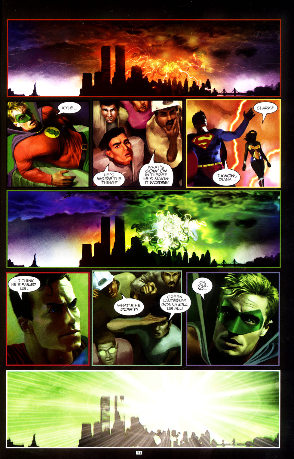 Read online Green Lantern: Fear Itself comic -  Issue # TPB - 65