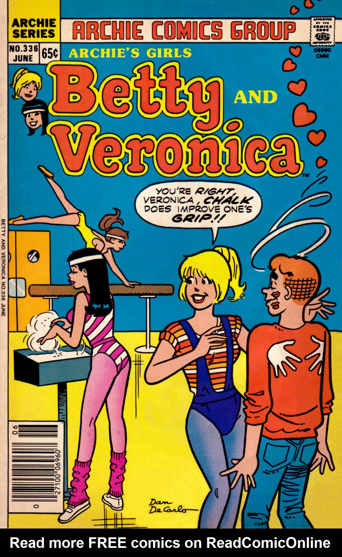 Read online Archie's Girls Betty and Veronica comic -  Issue #336 - 1