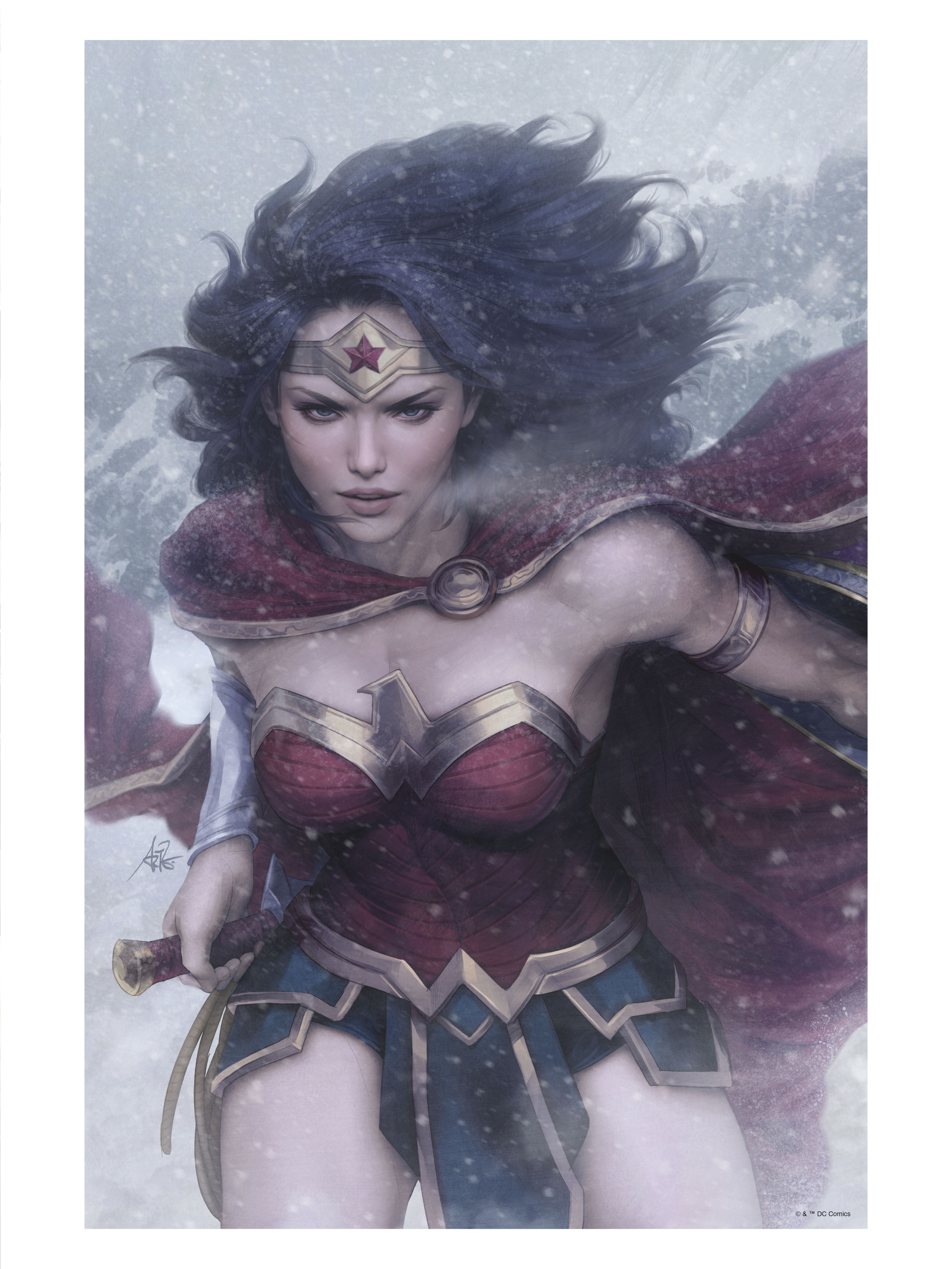 Read online DC Poster Portfolio: Stanley Artgerm Lau comic -  Issue # Full - 5
