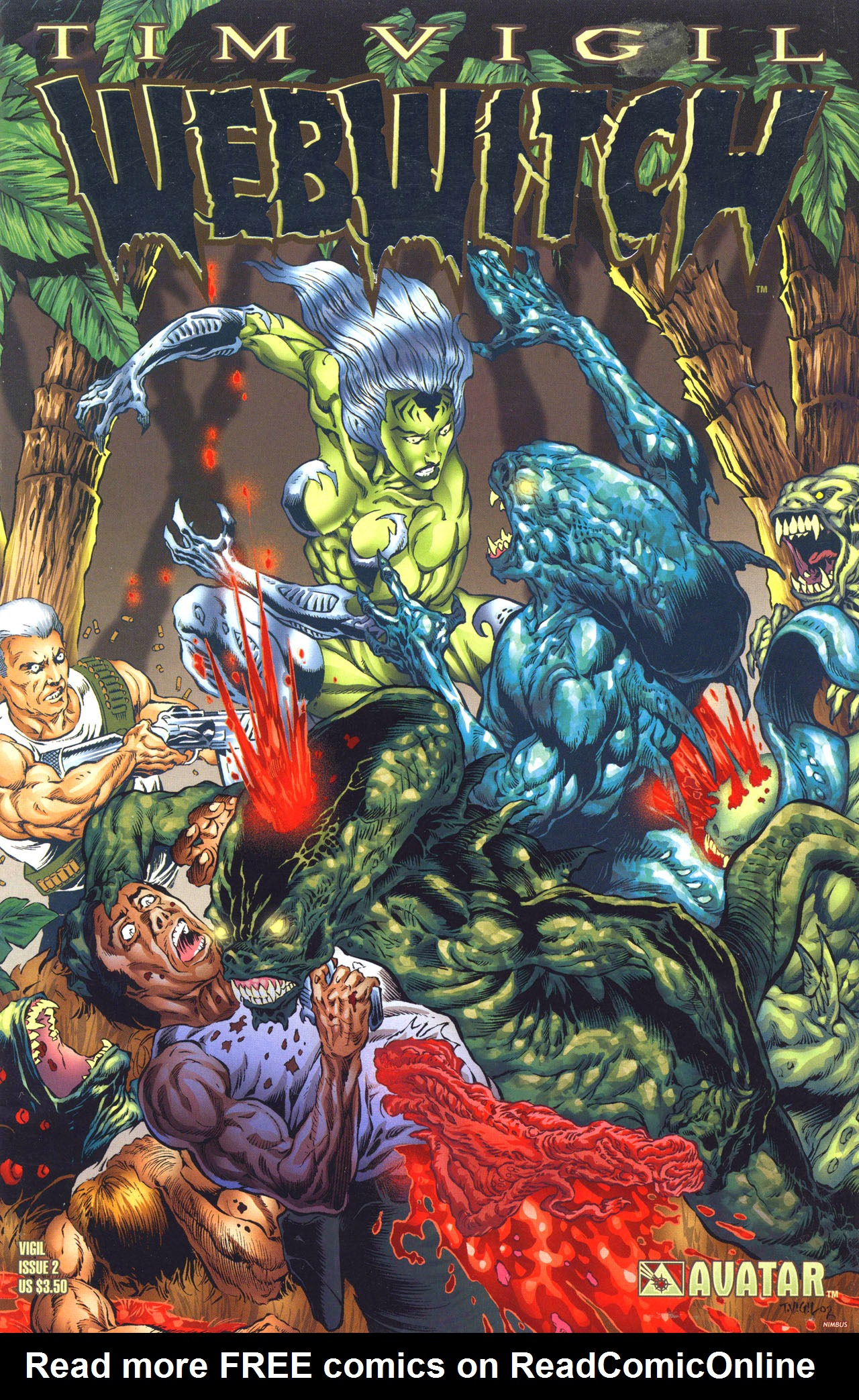 Read online Tim Vigil's Webwitch comic -  Issue #2 - 5
