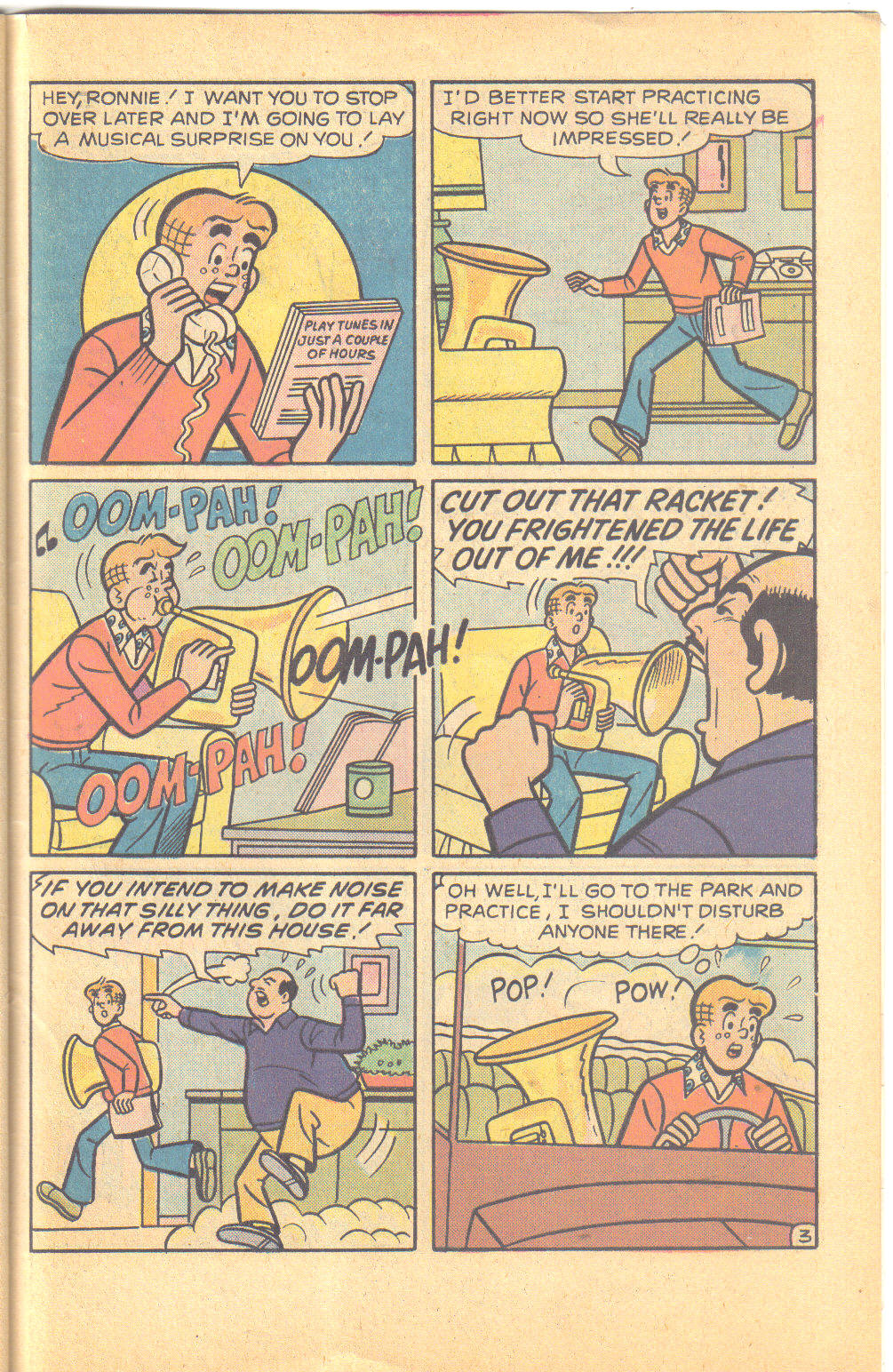 Read online Archie's TV Laugh-Out comic -  Issue #36 - 31