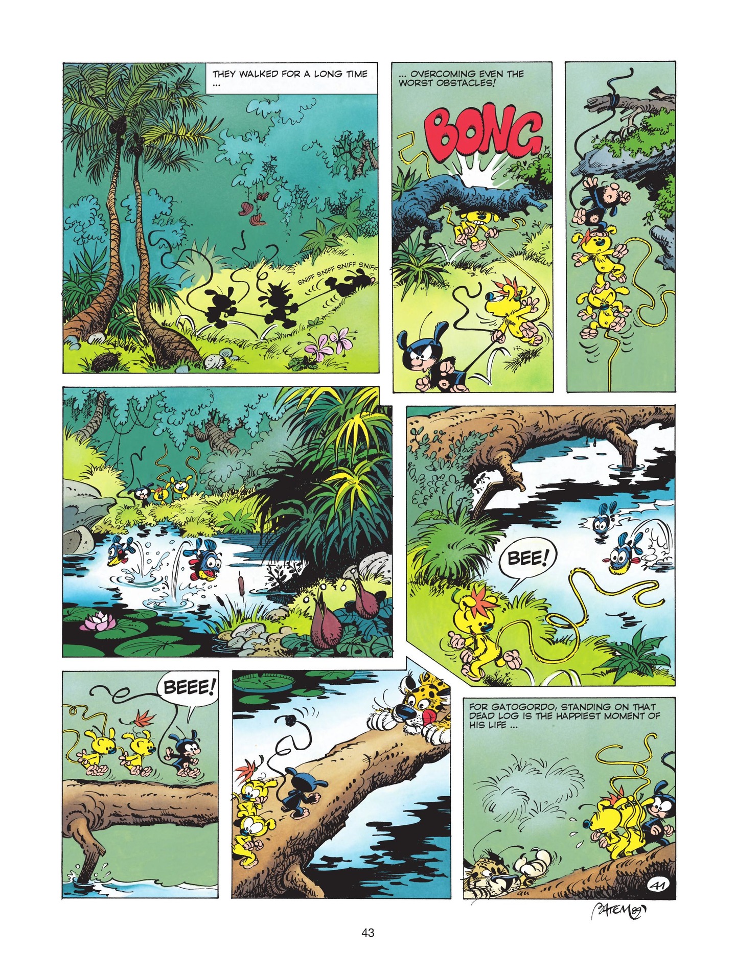 Read online Marsupilami comic -  Issue #4 - 45