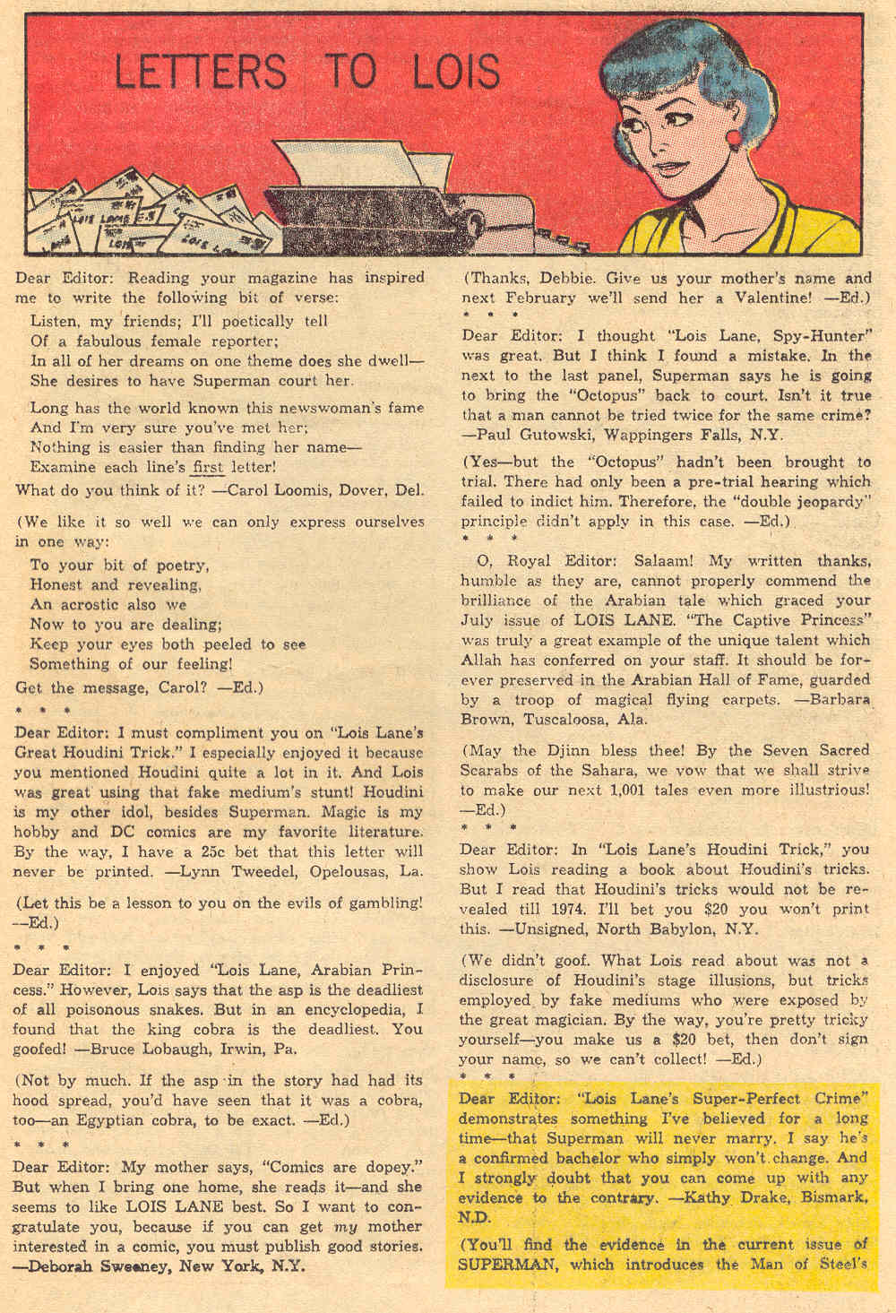 Read online Superman's Girl Friend, Lois Lane comic -  Issue #61 - 33