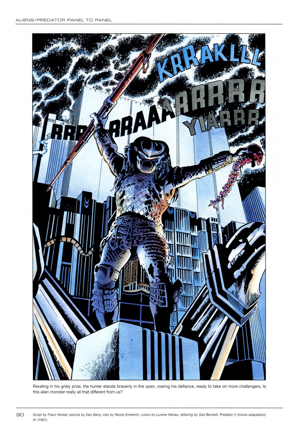 Read online Aliens/Predator: Panel to Panel comic -  Issue # TPB (Part 1) - 84