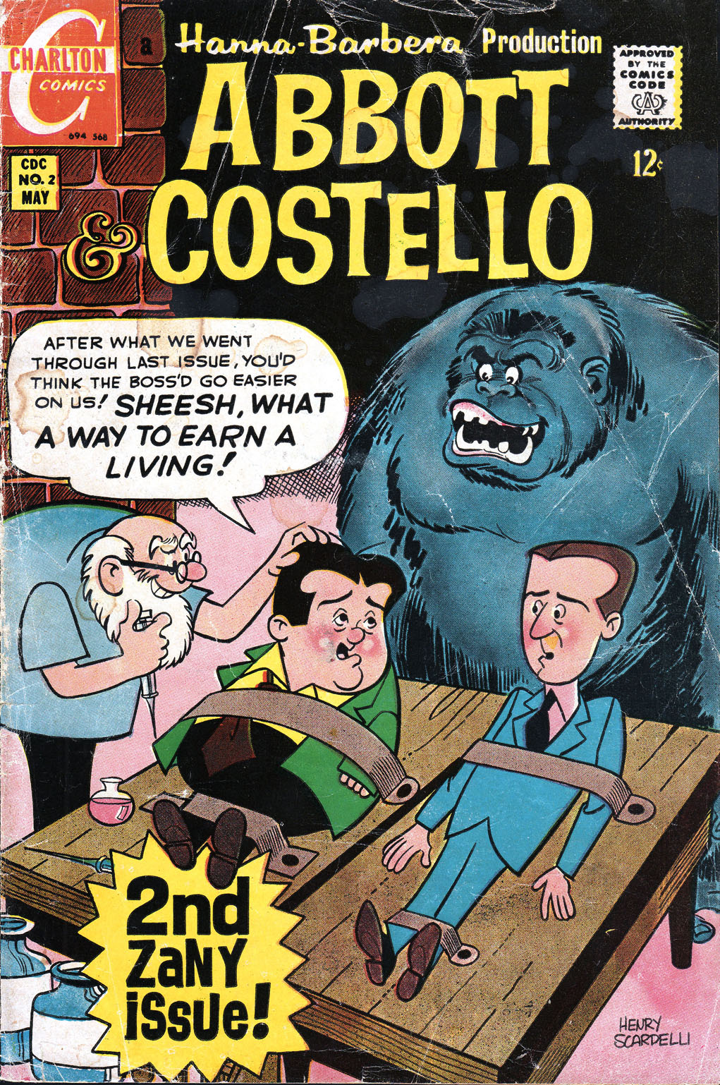 Read online Abbott & Costello comic -  Issue #2 - 1