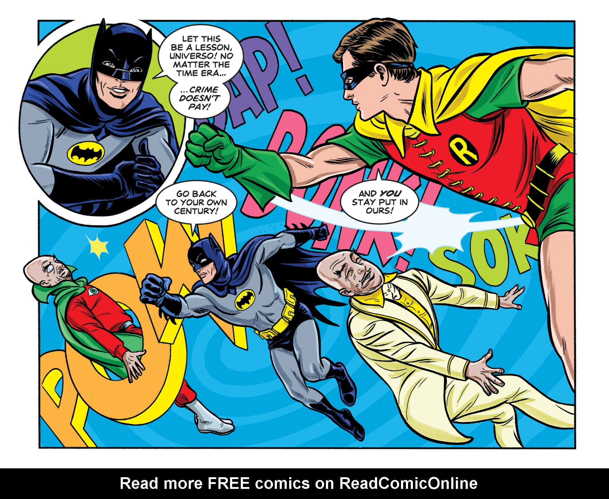 Read online Batman '66 Meets the Legion of Super-Heroes comic -  Issue #2 - 19