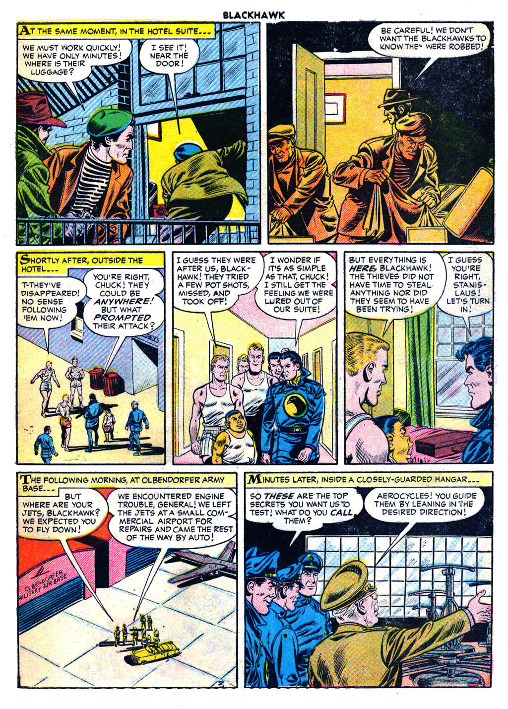 Read online Blackhawk (1957) comic -  Issue #107 - 5