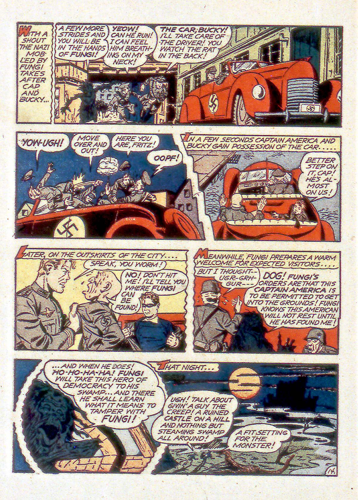 Read online Captain America Comics comic -  Issue #31 - 16