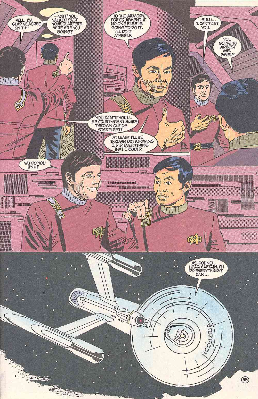 Read online Star Trek (1989) comic -  Issue # _Annual 1 - 38