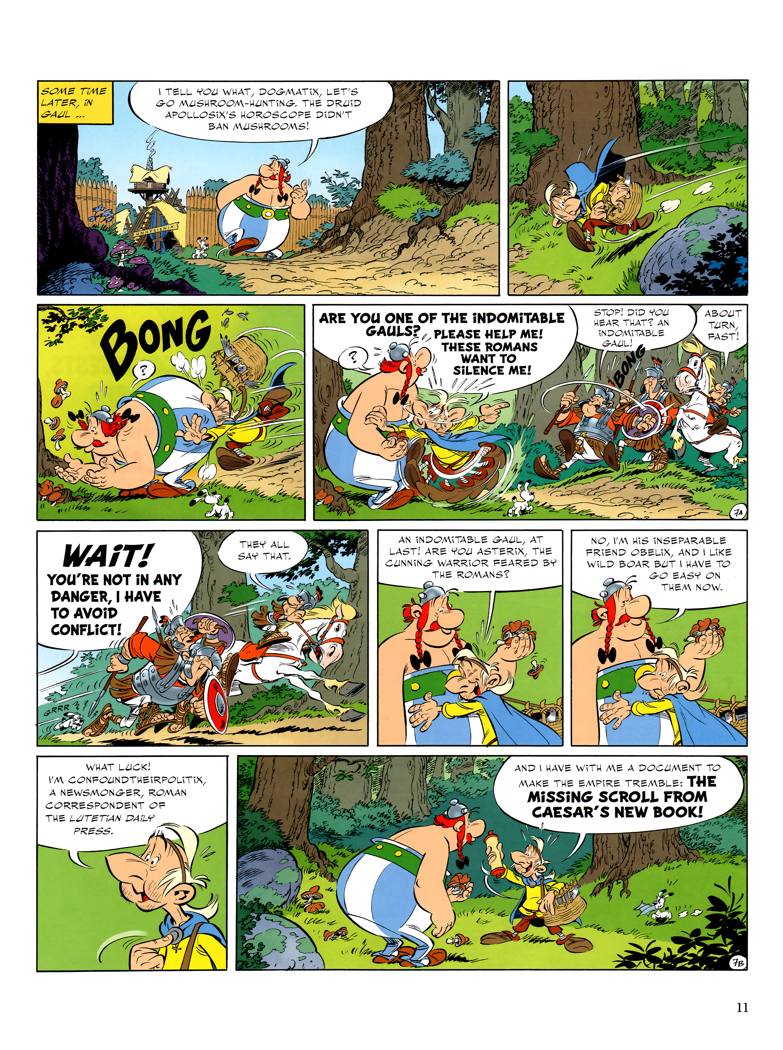 Read online Asterix comic -  Issue #36 - 12