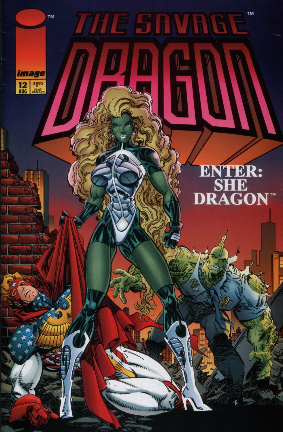 Read online The Savage Dragon (1993) comic -  Issue #12 - 1