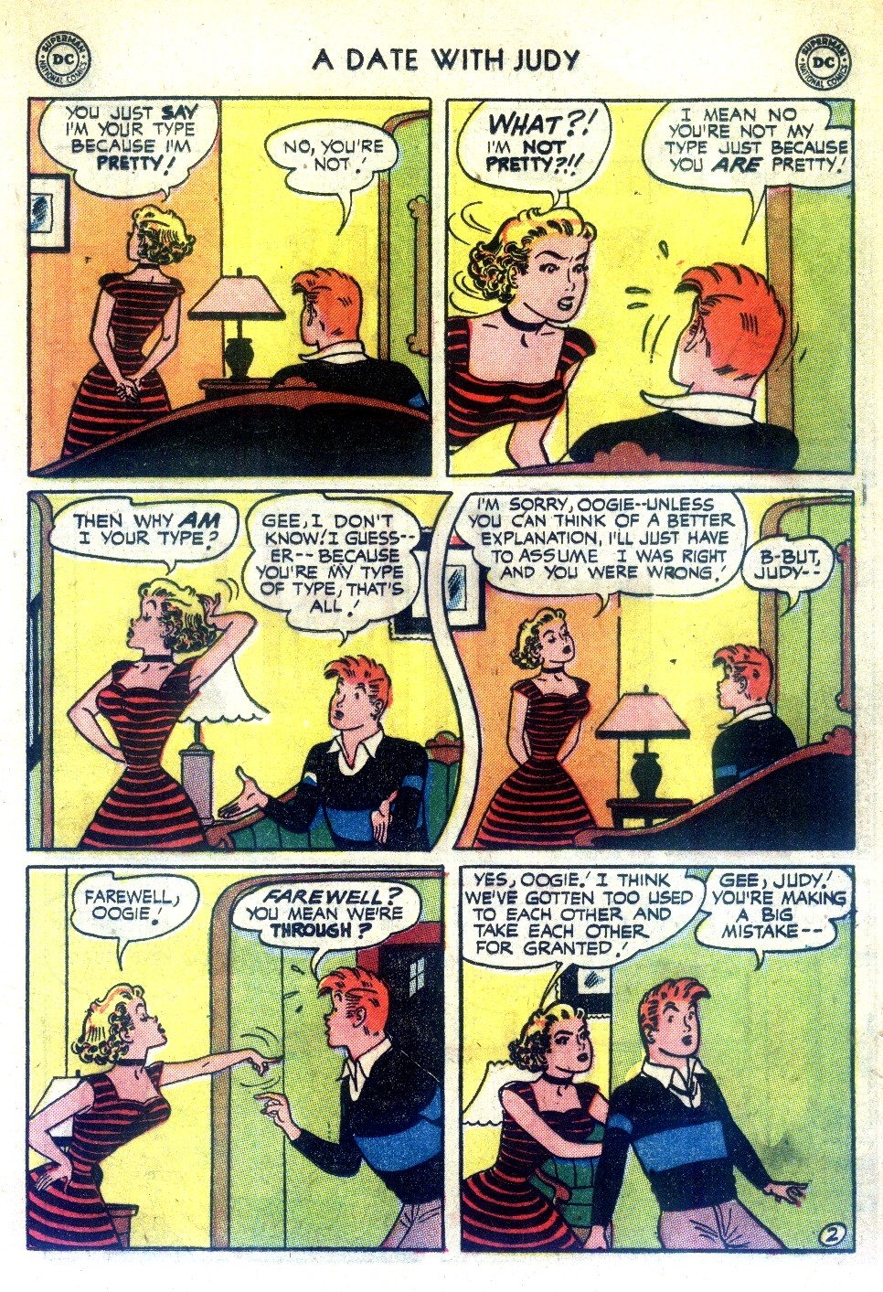 Read online A Date with Judy comic -  Issue #44 - 17