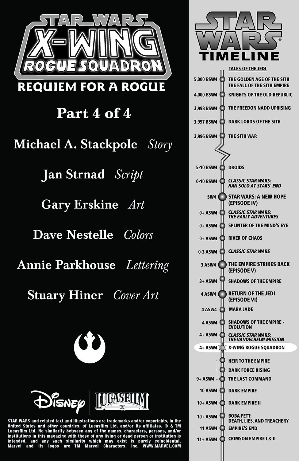 Star Wars: X-Wing Rogue Squadron Issue #20 #21 - English 2