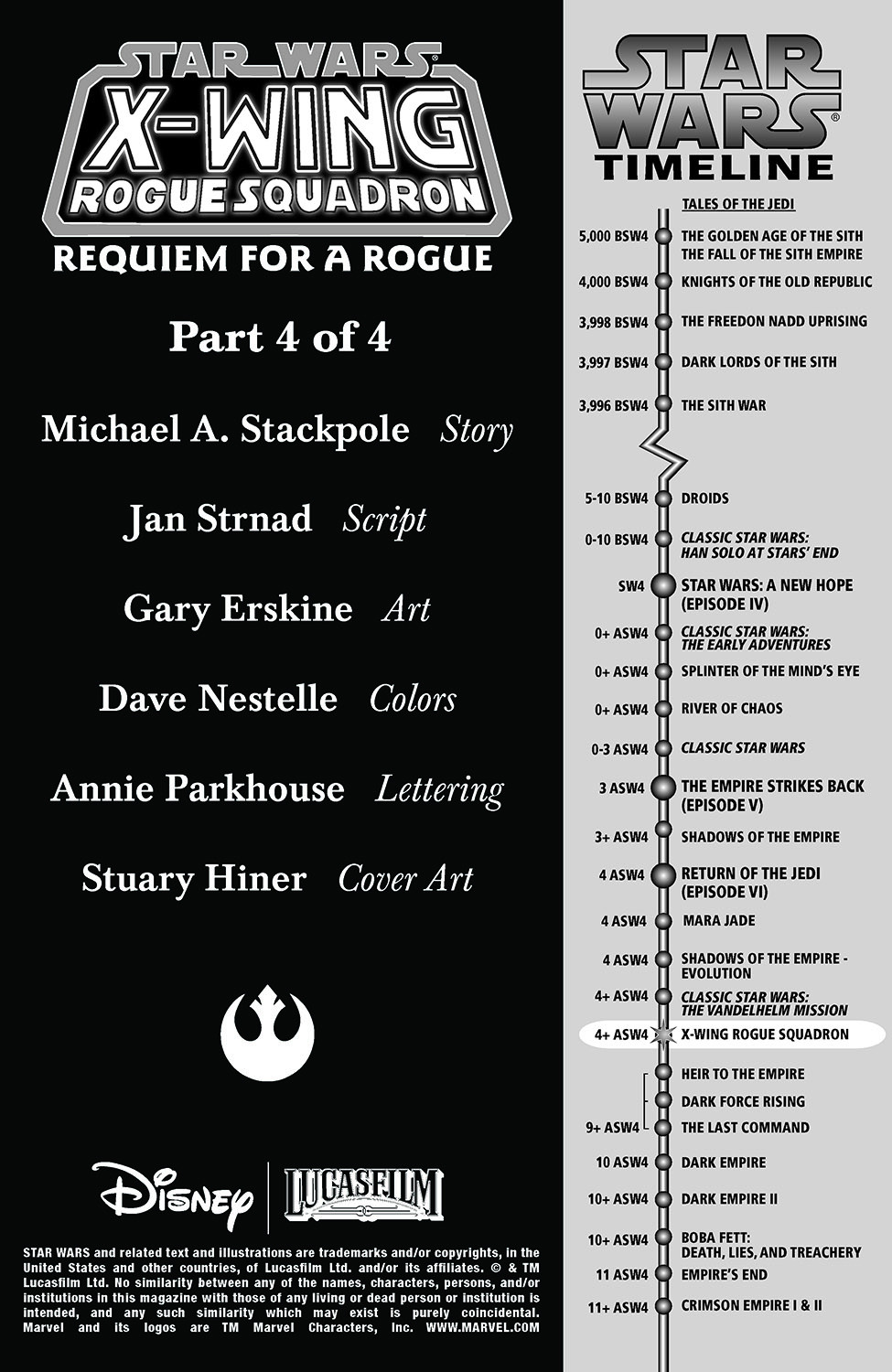 Read online Star Wars: X-Wing Rogue Squadron comic -  Issue #20 - 2