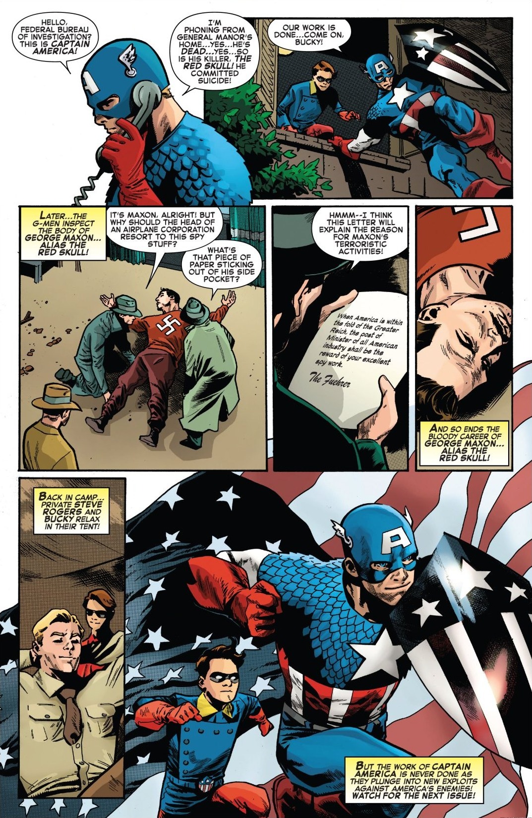 Read online Captain America Anniversary Tribute comic -  Issue # Full - 25