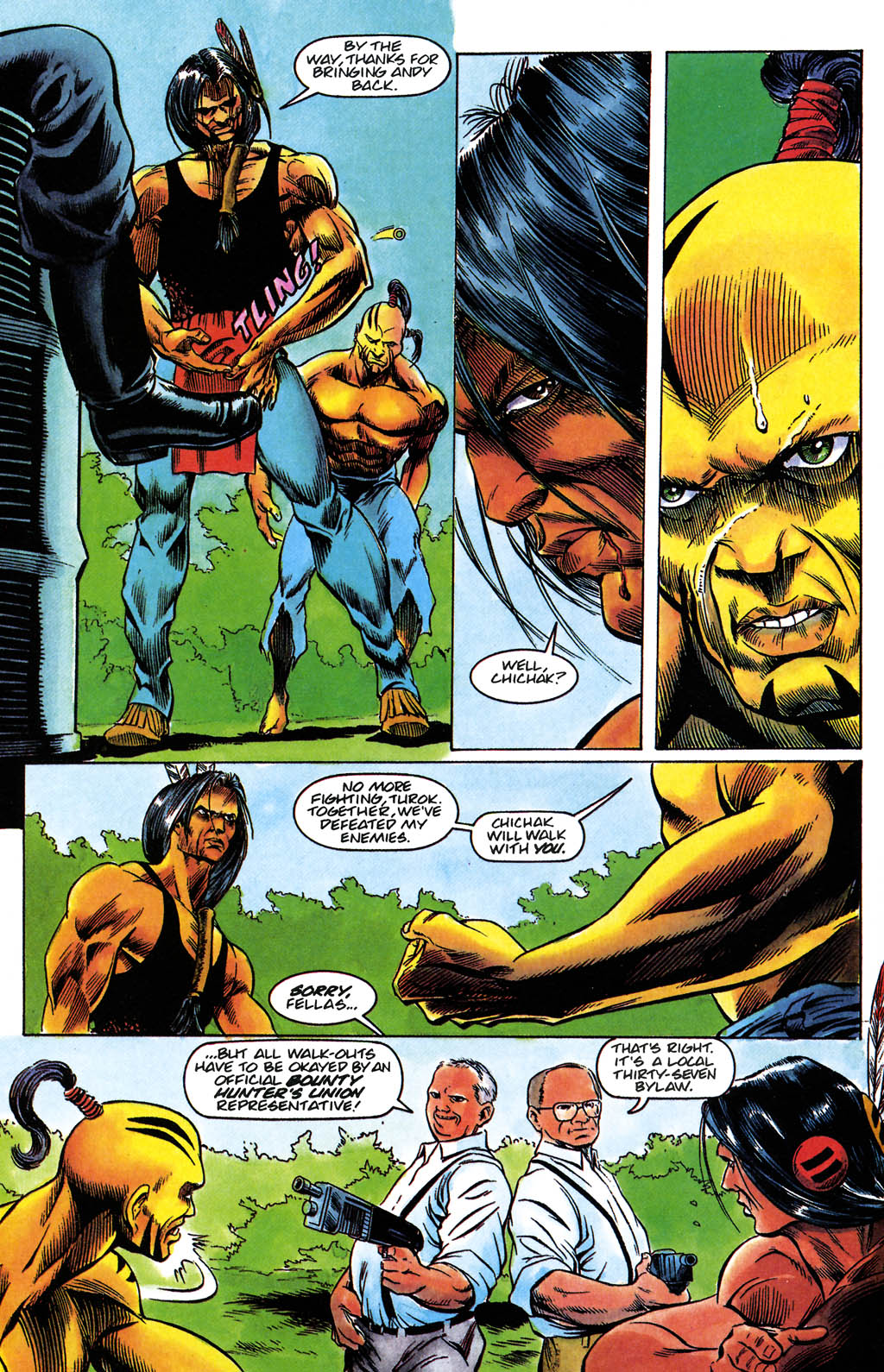 Read online Turok, Dinosaur Hunter (1993) comic -  Issue #23 - 16