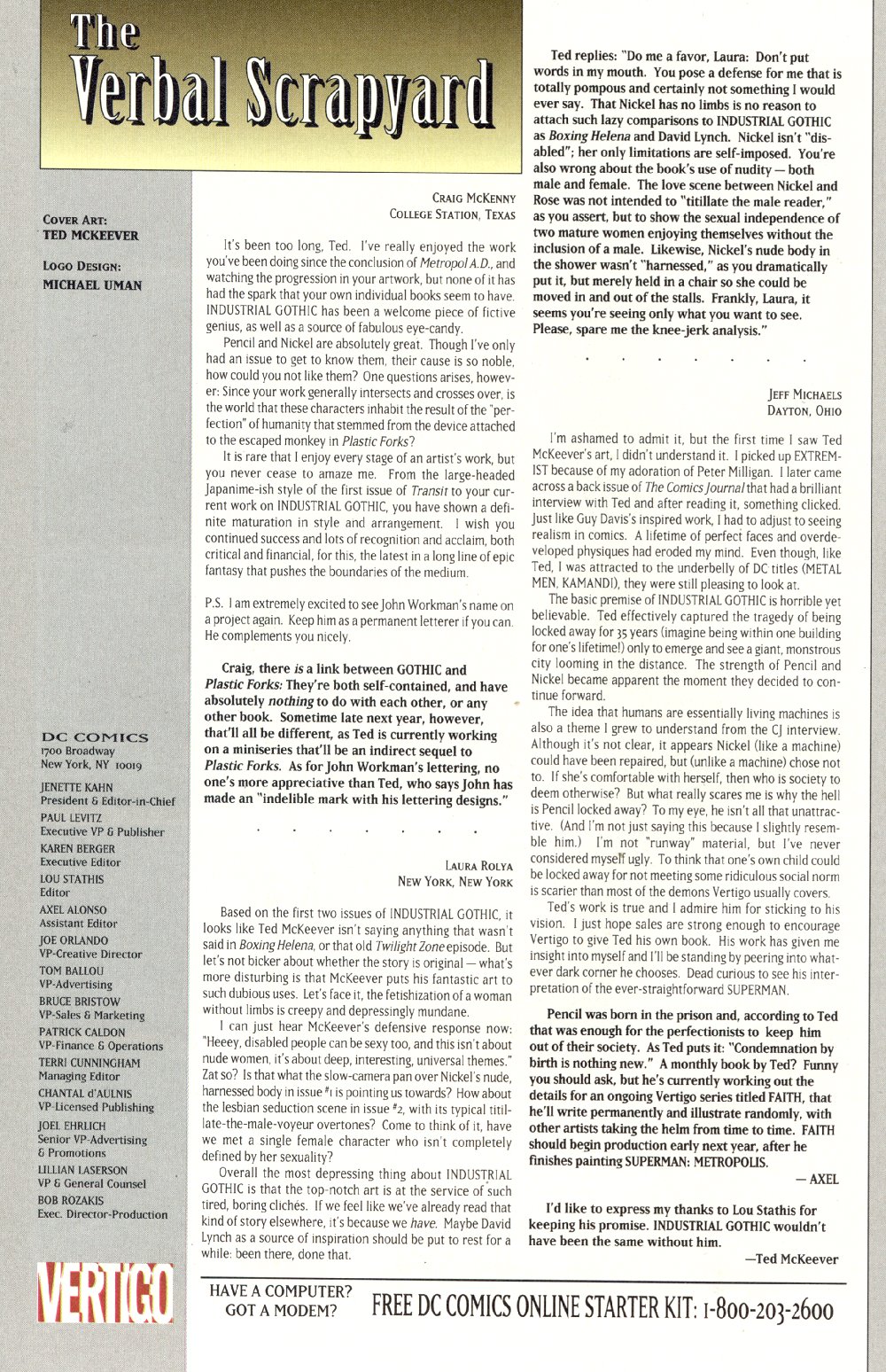 Read online Industrial Gothic comic -  Issue #5 - 27