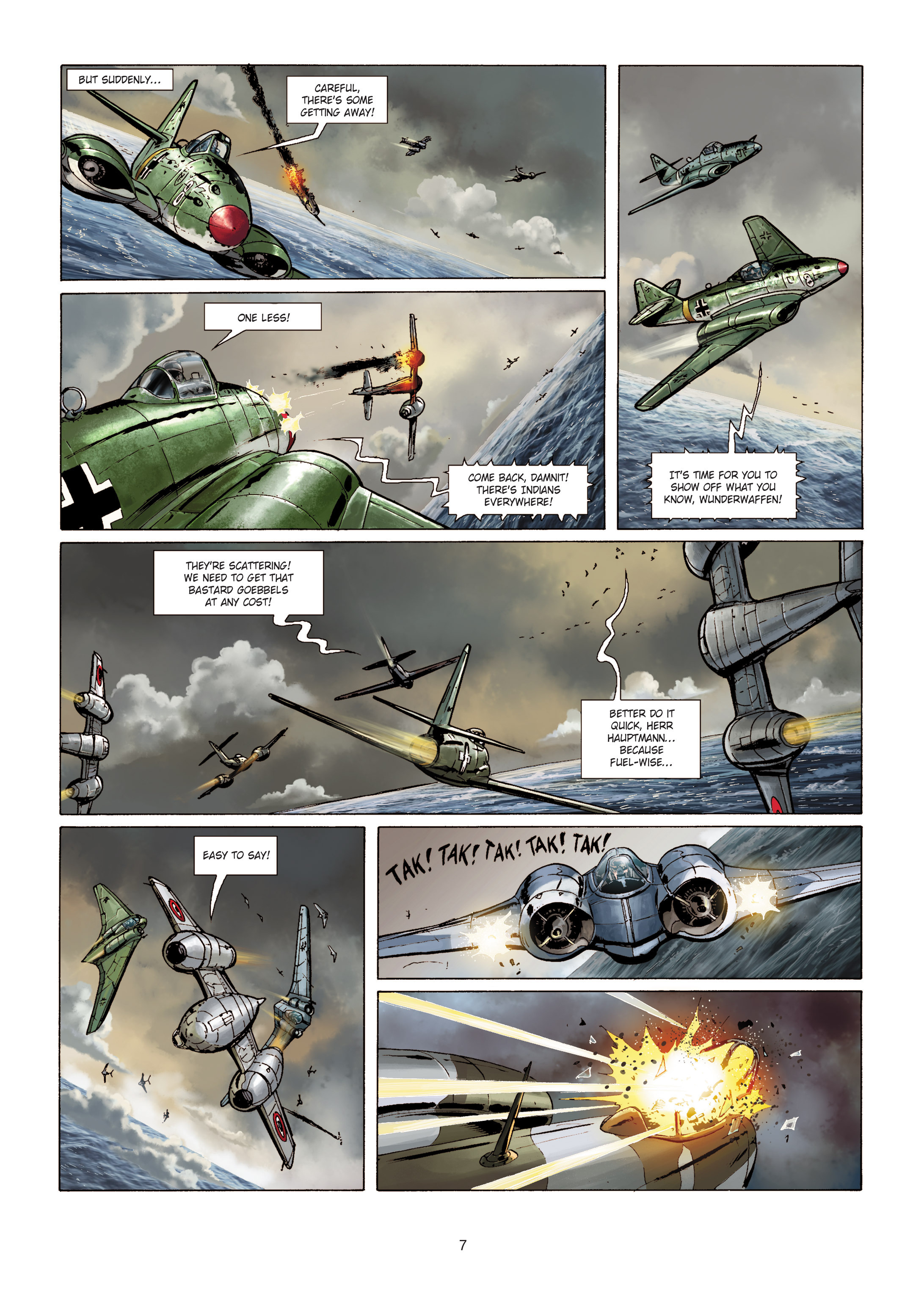 Read online Wunderwaffen comic -  Issue #5 - 7