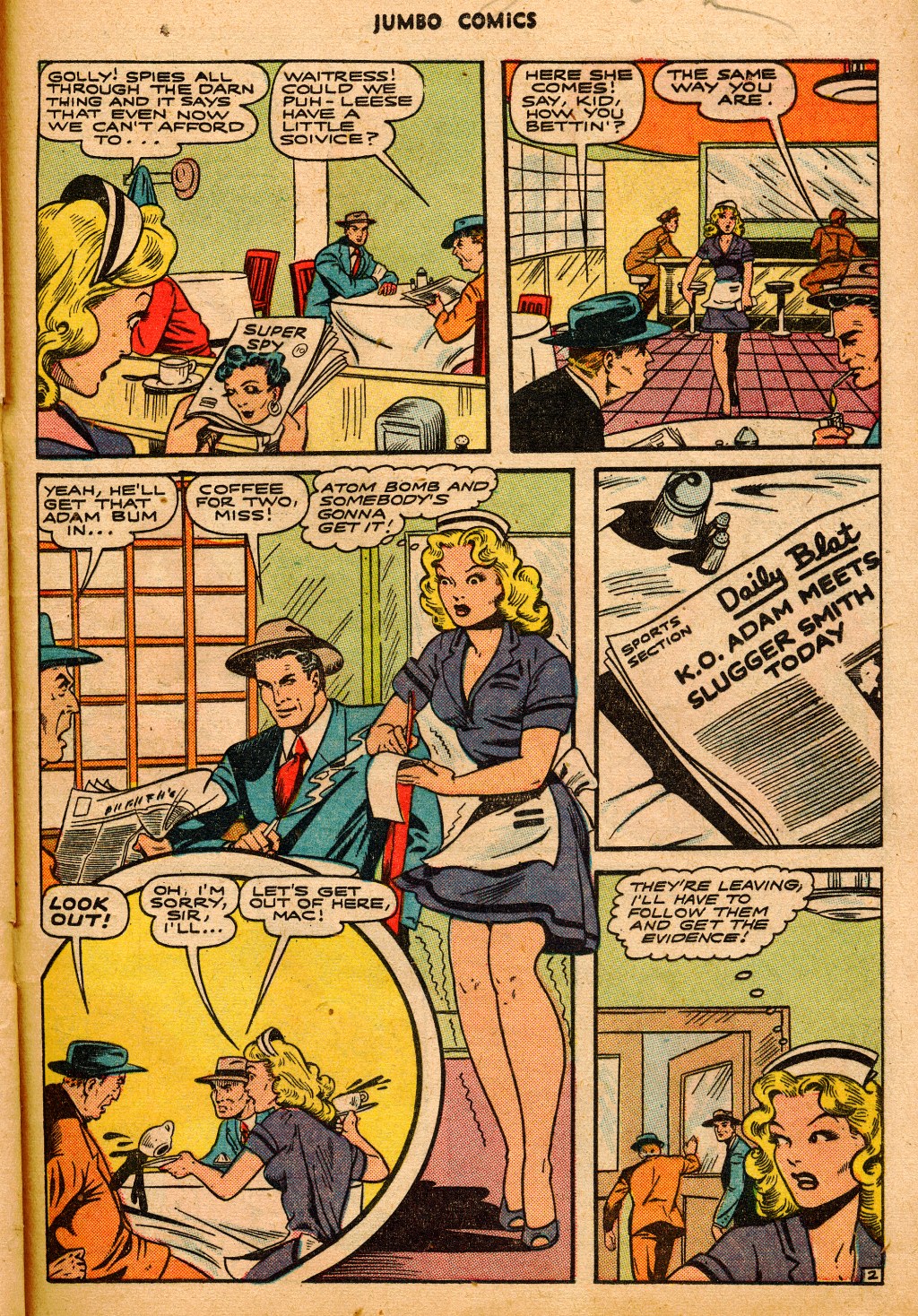 Read online Jumbo Comics comic -  Issue #89 - 32