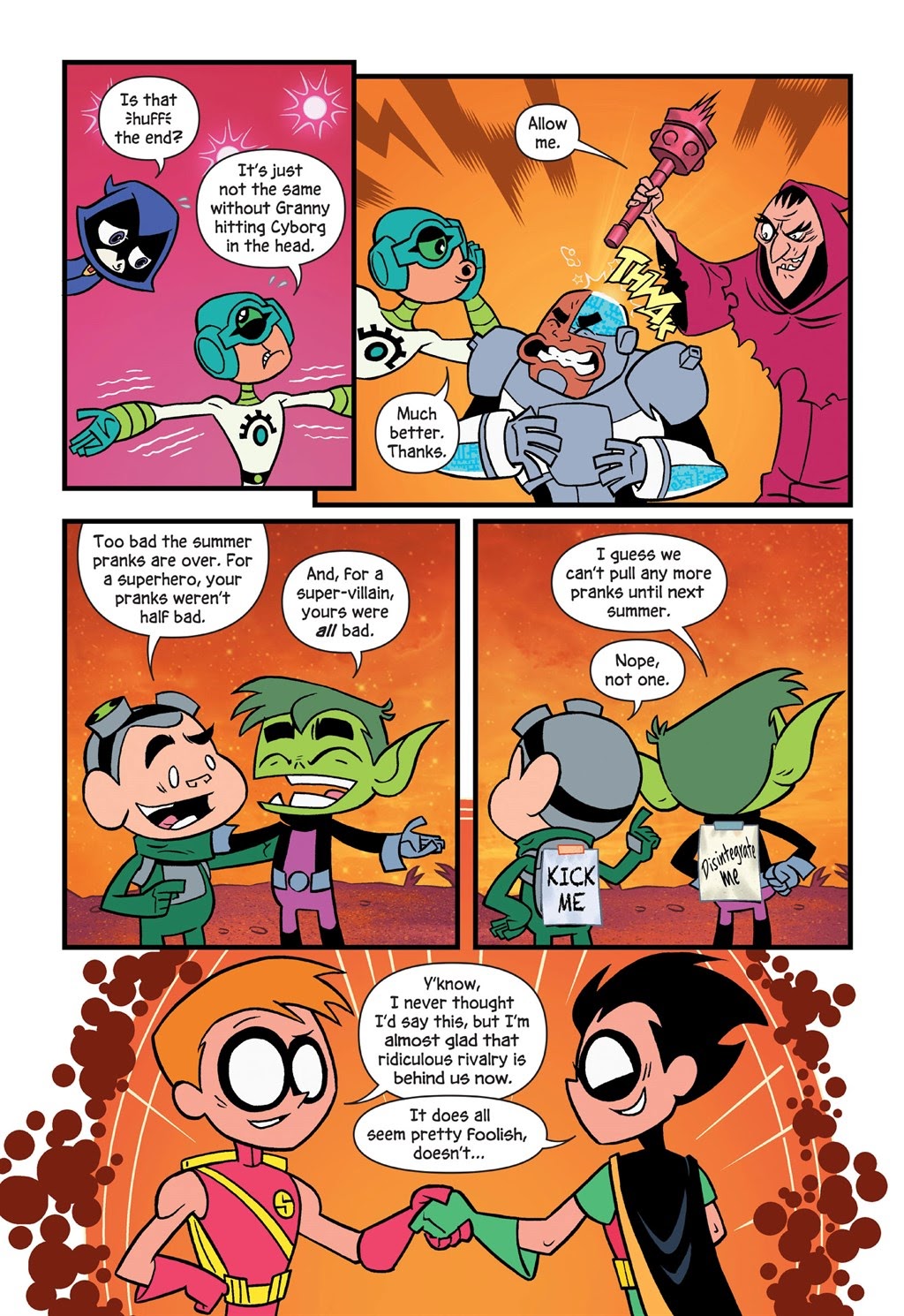Read online Teen Titans Go! To Camp comic -  Issue # _TPB - 134