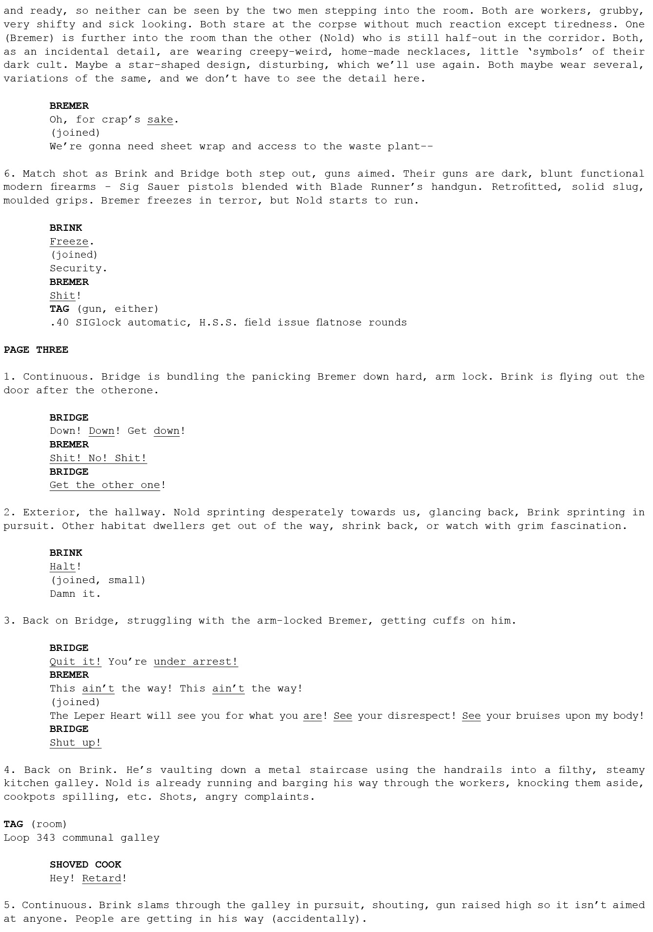 Read online Brink comic -  Issue # TPB 1 - 95