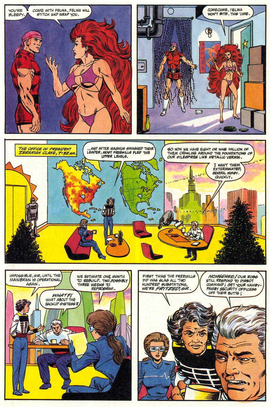 Read online Magnus Robot Fighter (1991) comic -  Issue #5 - 7