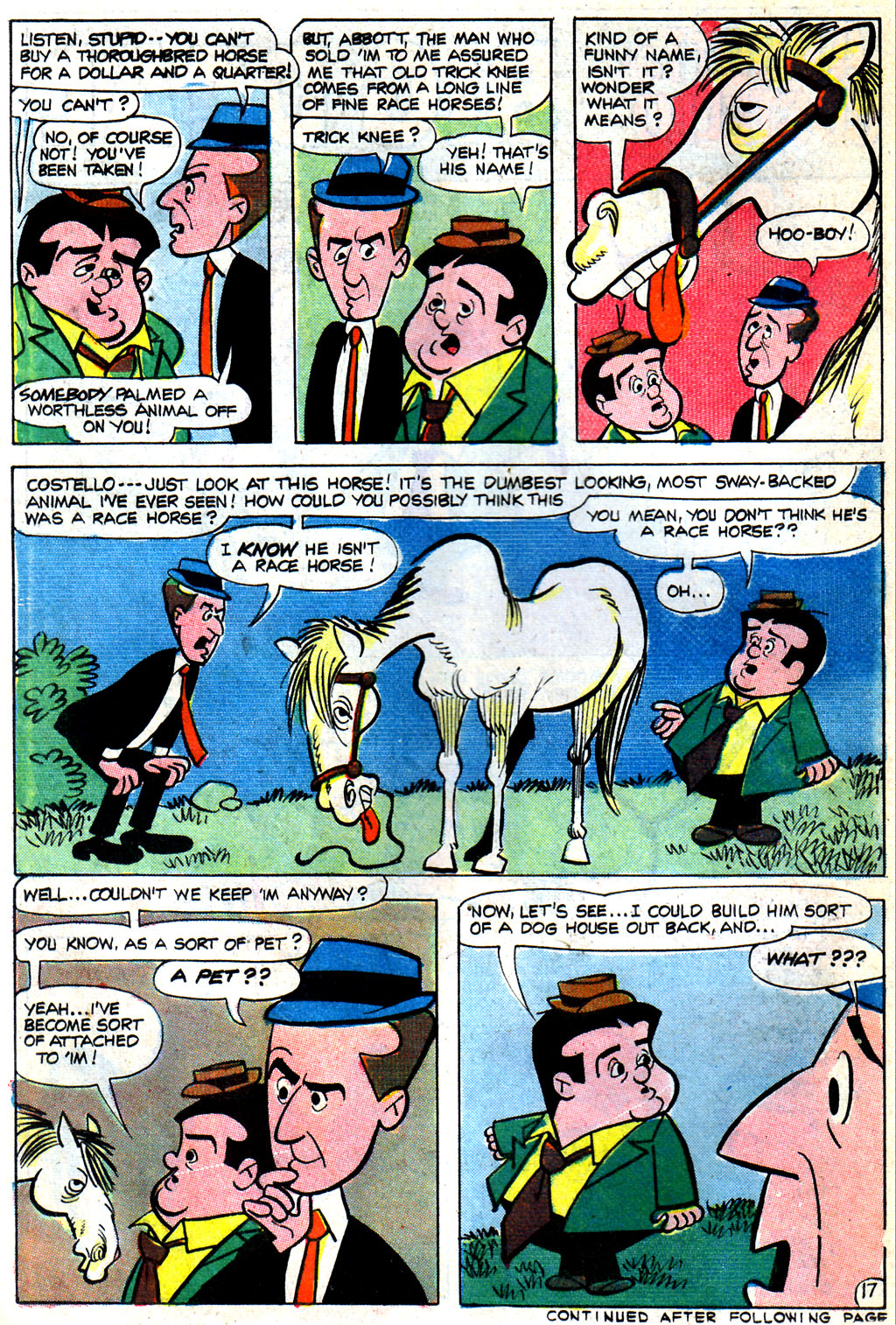 Read online Abbott & Costello comic -  Issue #7 - 19