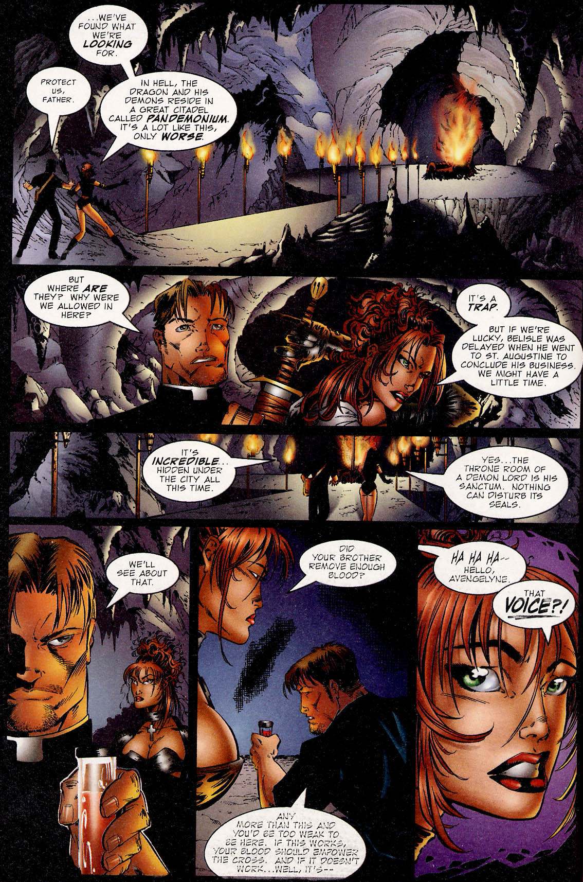 Read online Avengelyne (1995) comic -  Issue #3 - 10