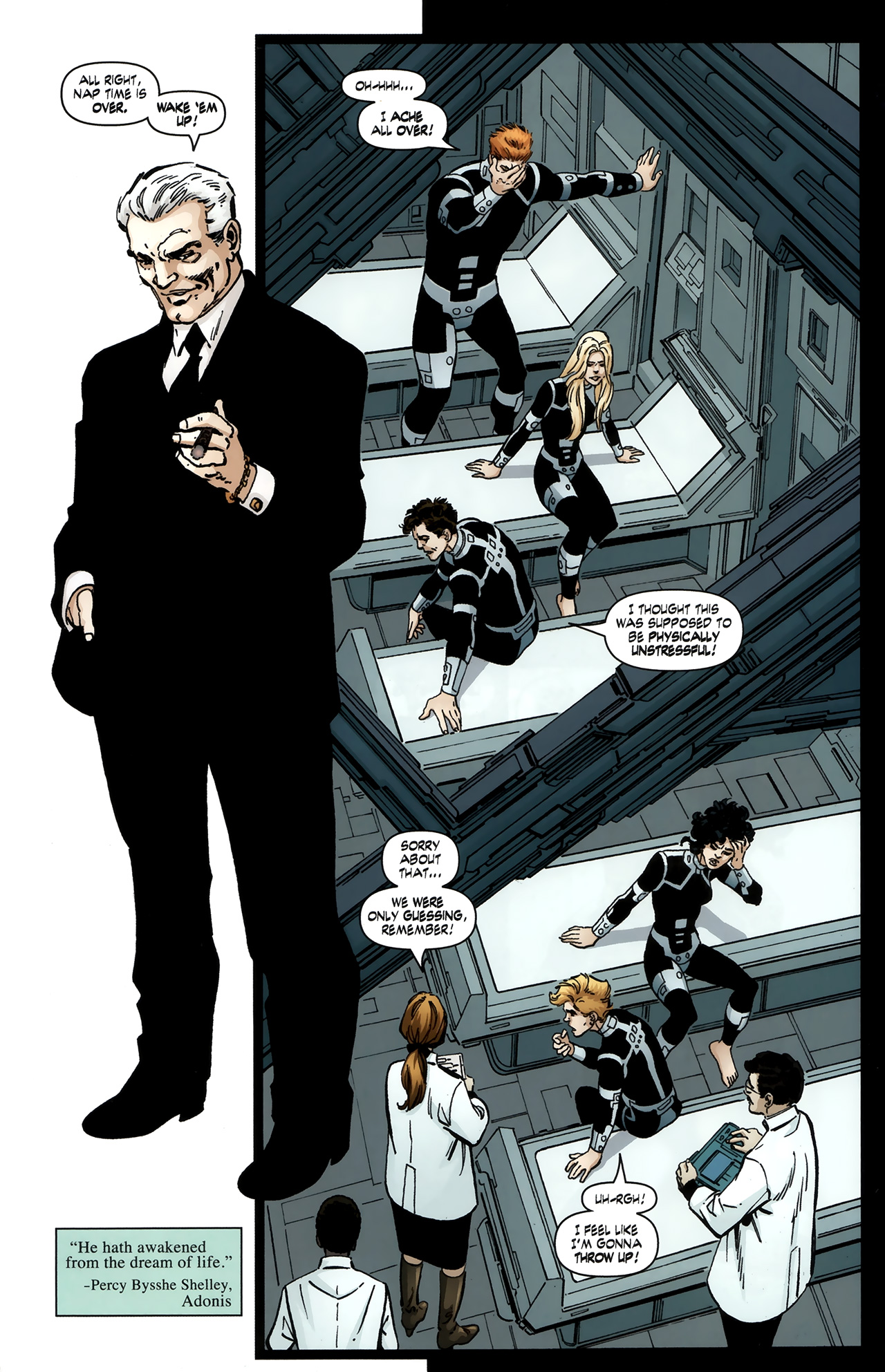 Read online John Byrne's Next Men (2010) comic -  Issue #1 - 3