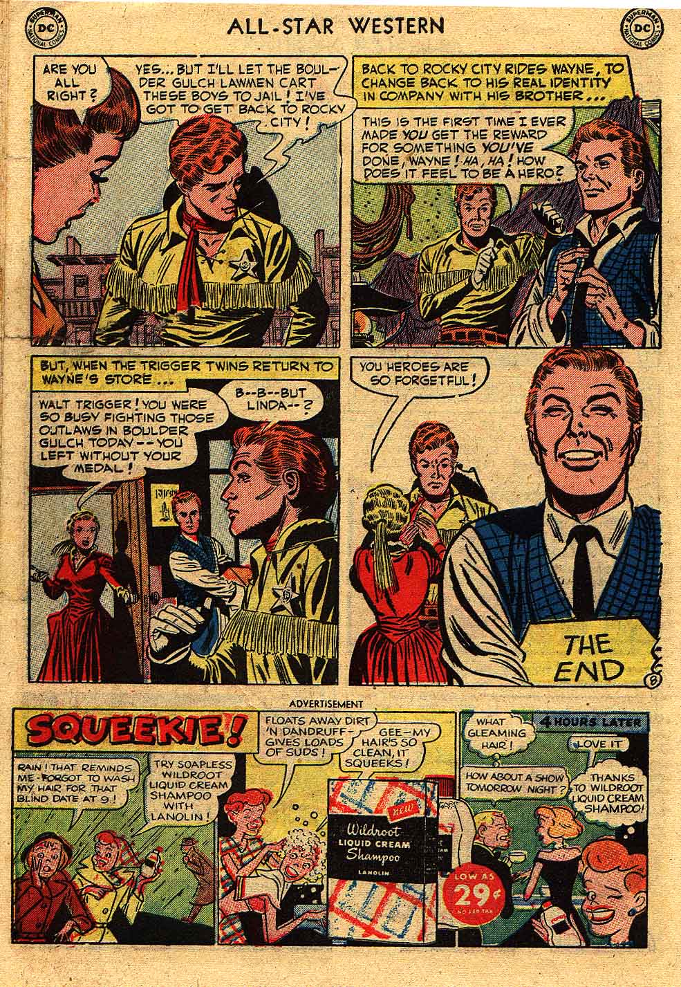 Read online All-Star Western (1951) comic -  Issue #62 - 32