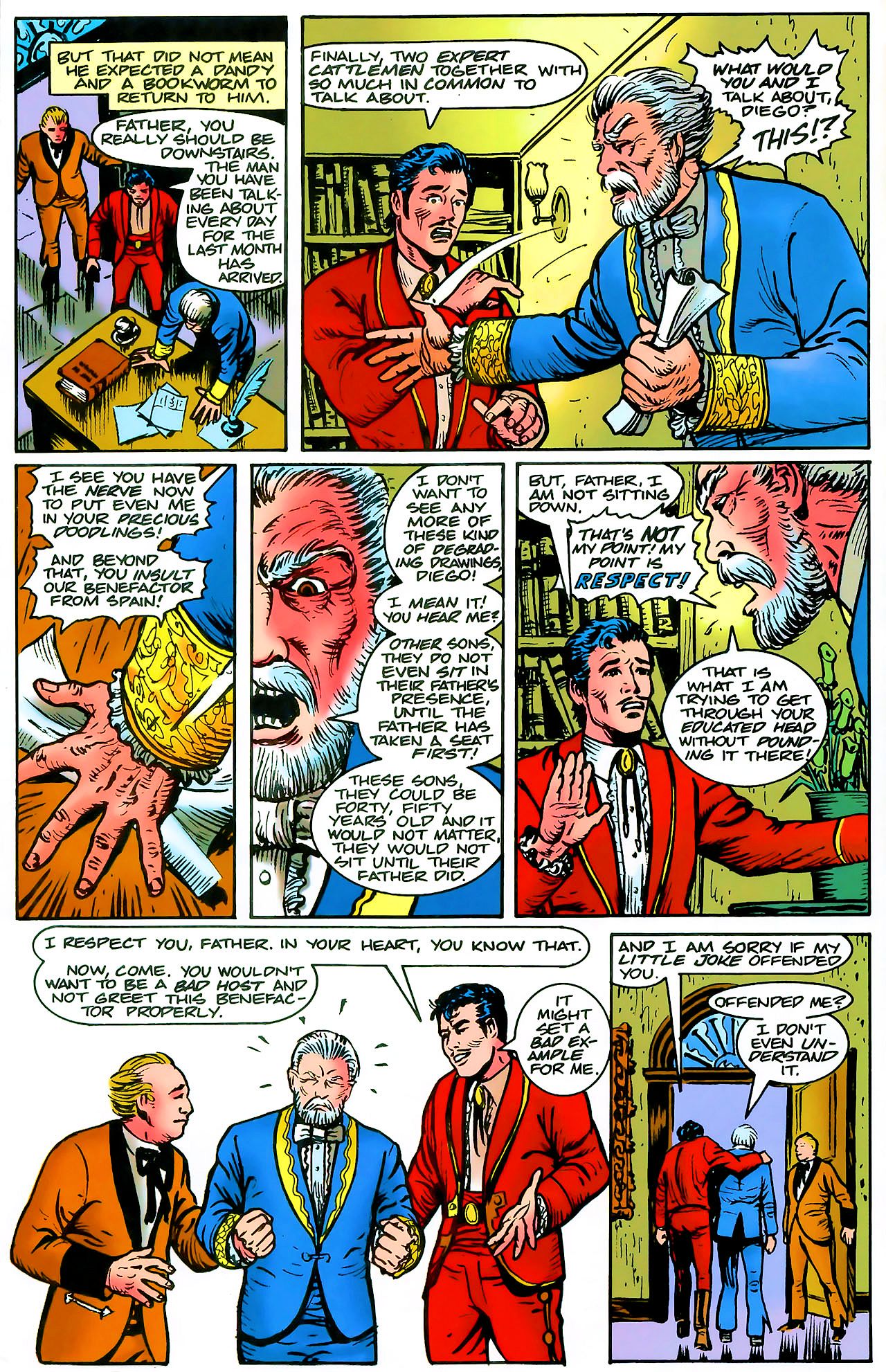 Read online Zorro (1993) comic -  Issue #9 - 9