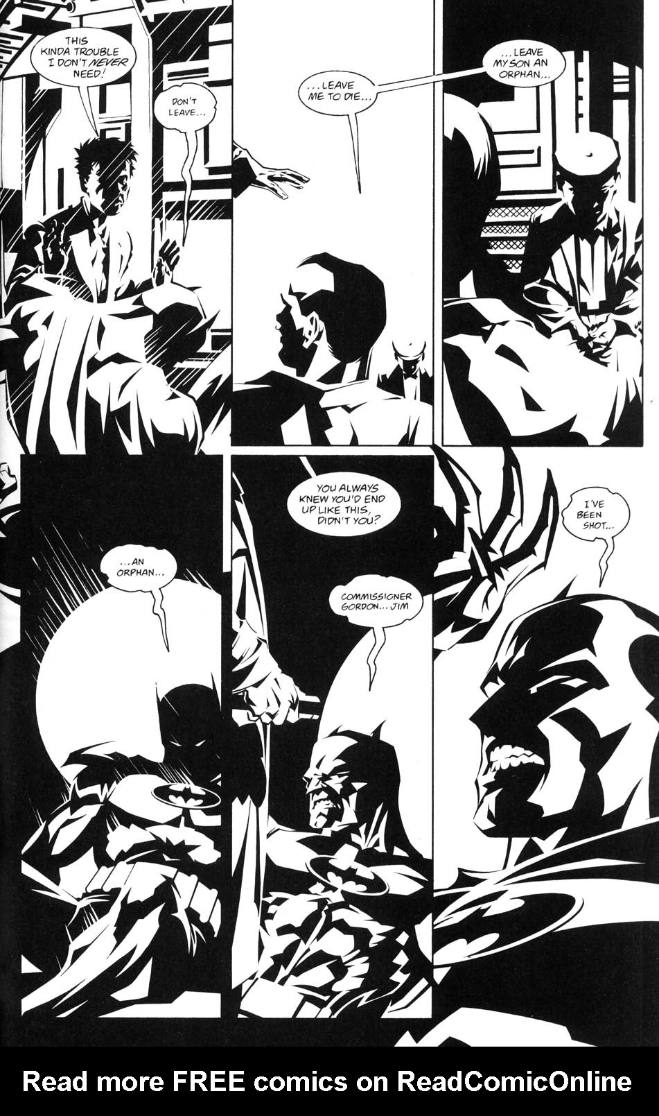 Read online Batman Black and White comic -  Issue #4 - 37