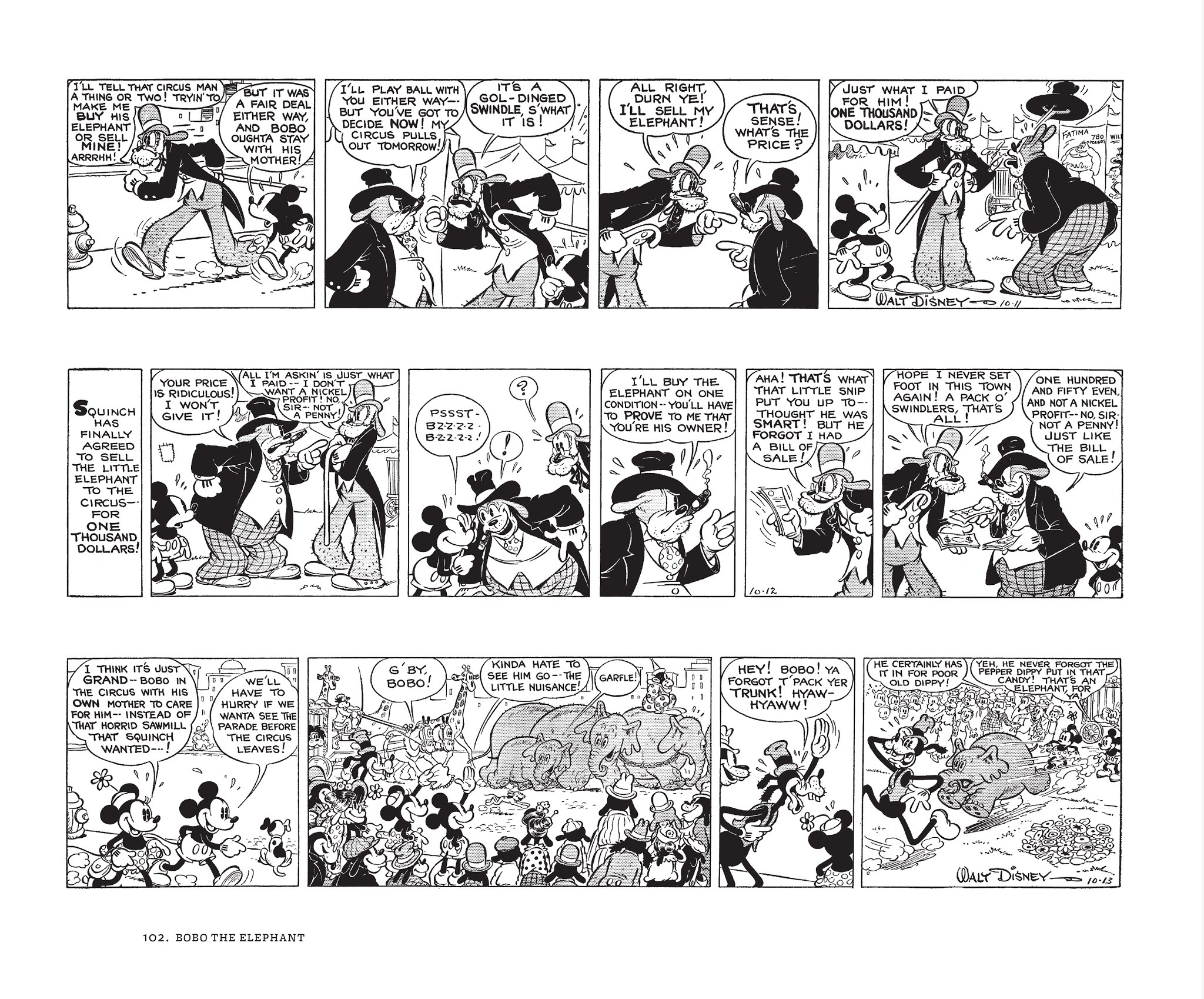 Read online Walt Disney's Mickey Mouse by Floyd Gottfredson comic -  Issue # TPB 3 (Part 2) - 2