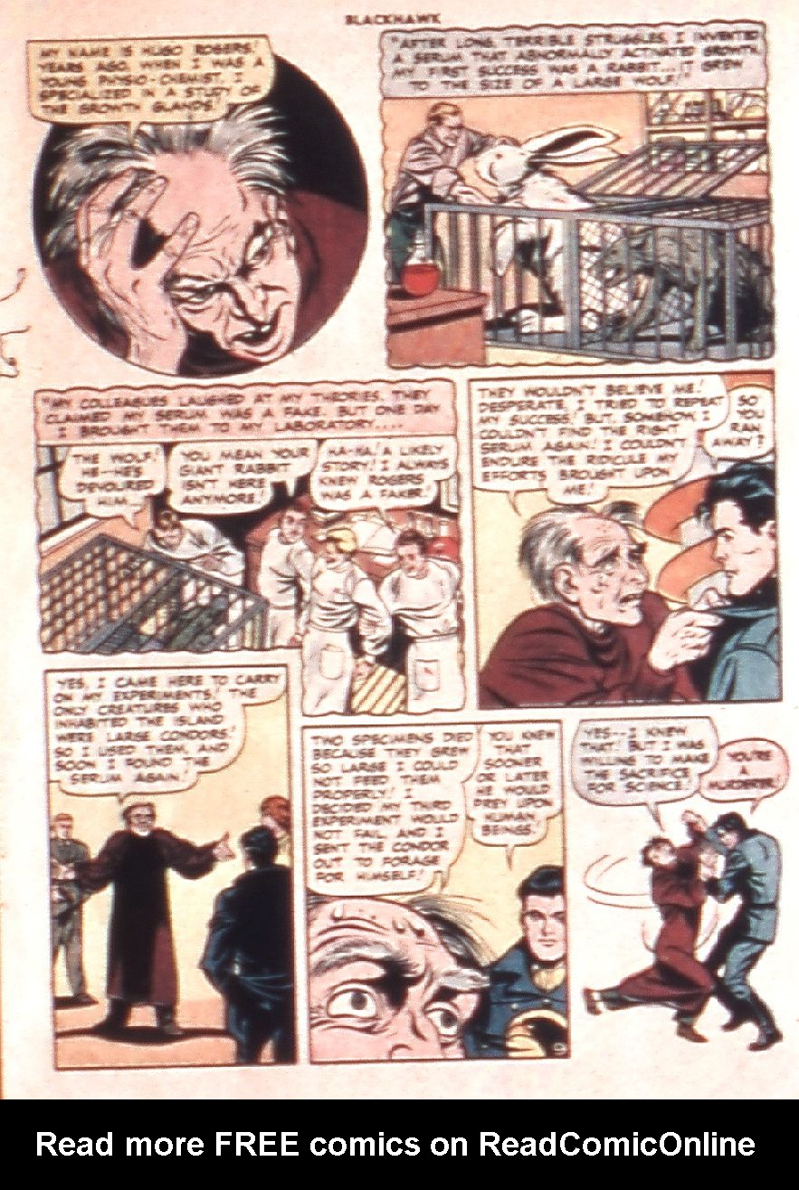 Read online Blackhawk (1957) comic -  Issue #16 - 23