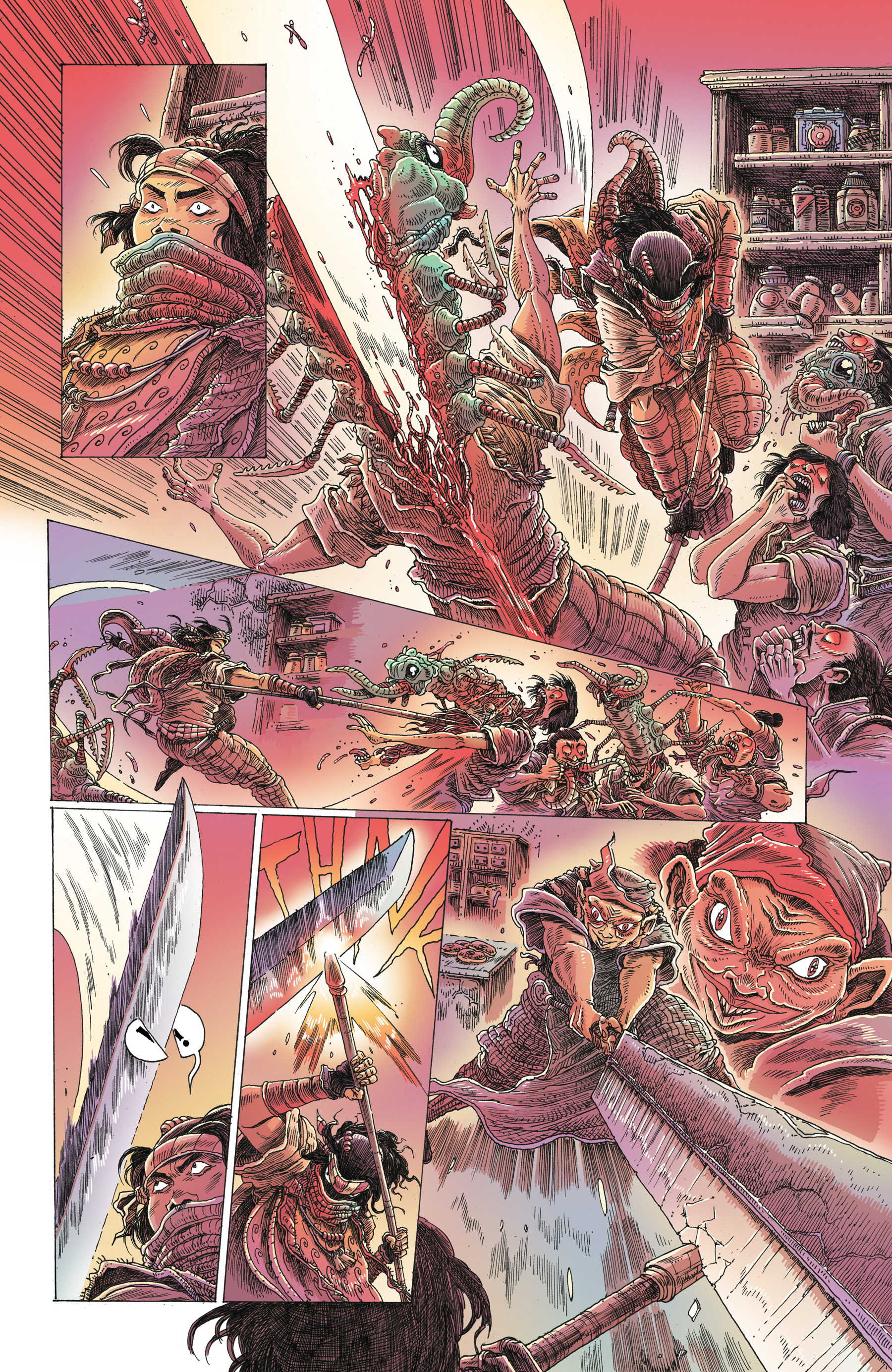 Read online Orphan and the Five Beasts comic -  Issue #4 - 12