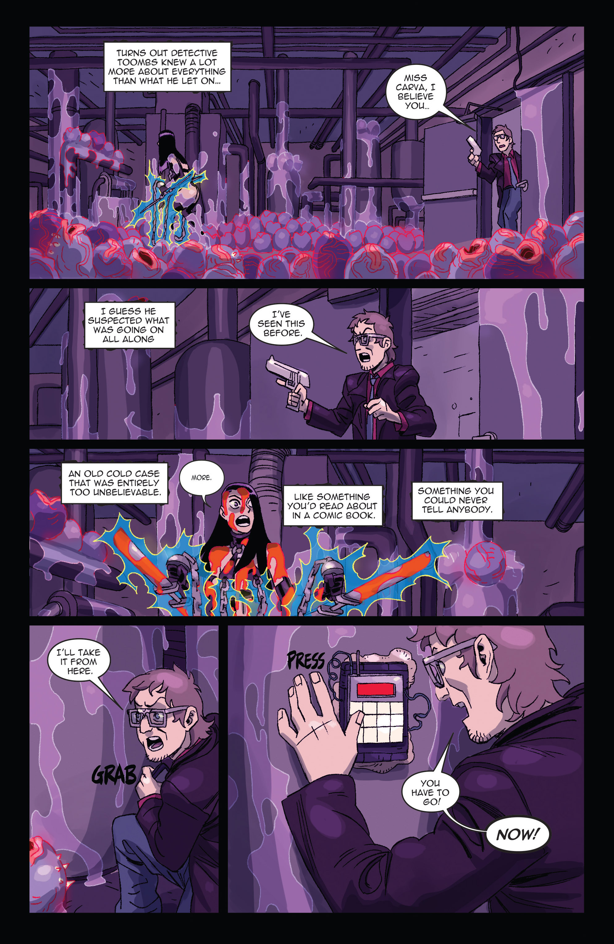 Read online Vampblade comic -  Issue #4 - 23