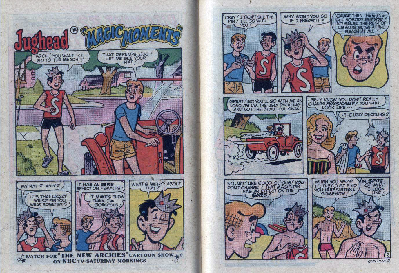 Read online Archie...Archie Andrews, Where Are You? Digest Magazine comic -  Issue #57 - 62