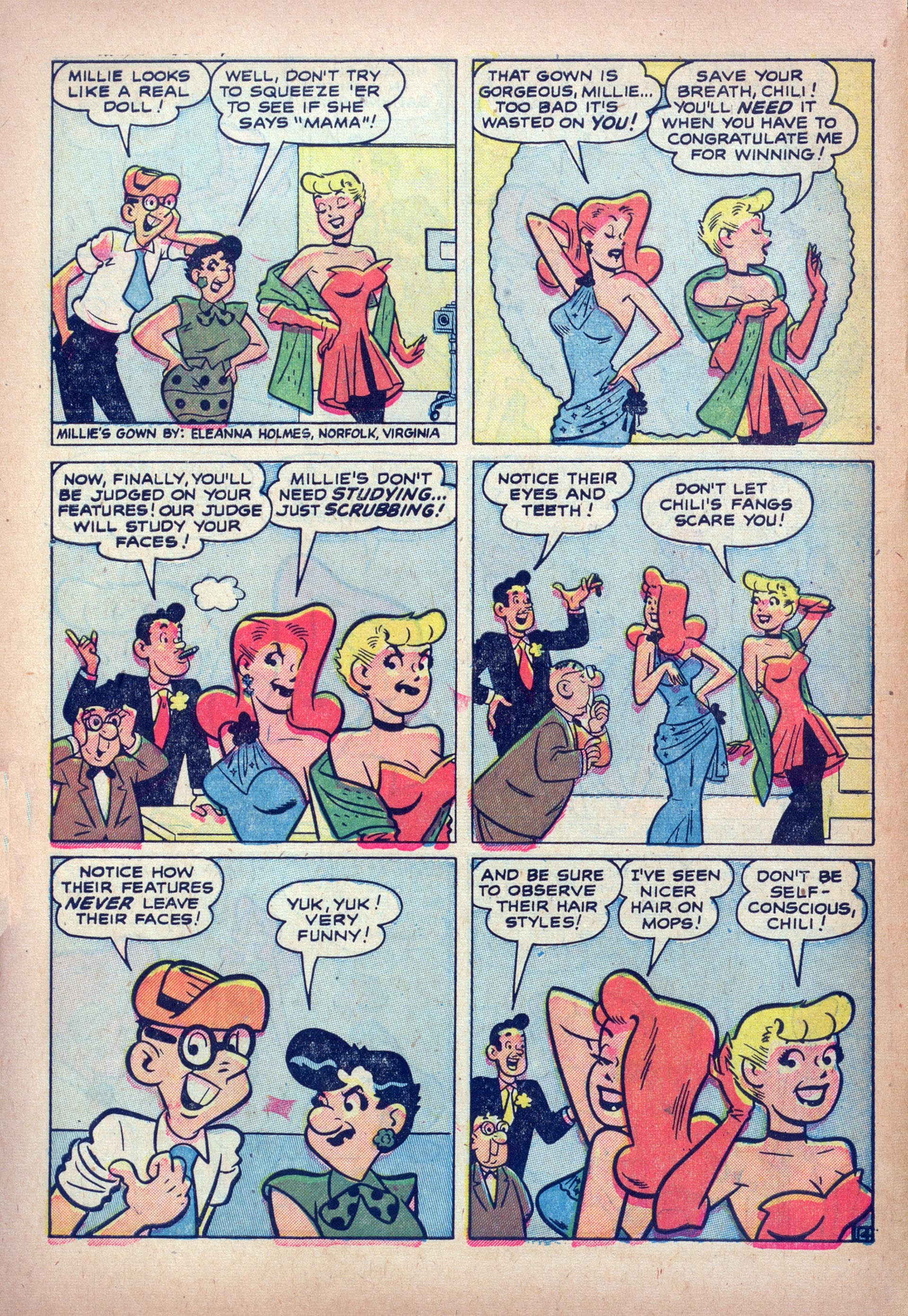 Read online Millie the Model comic -  Issue #34 - 6