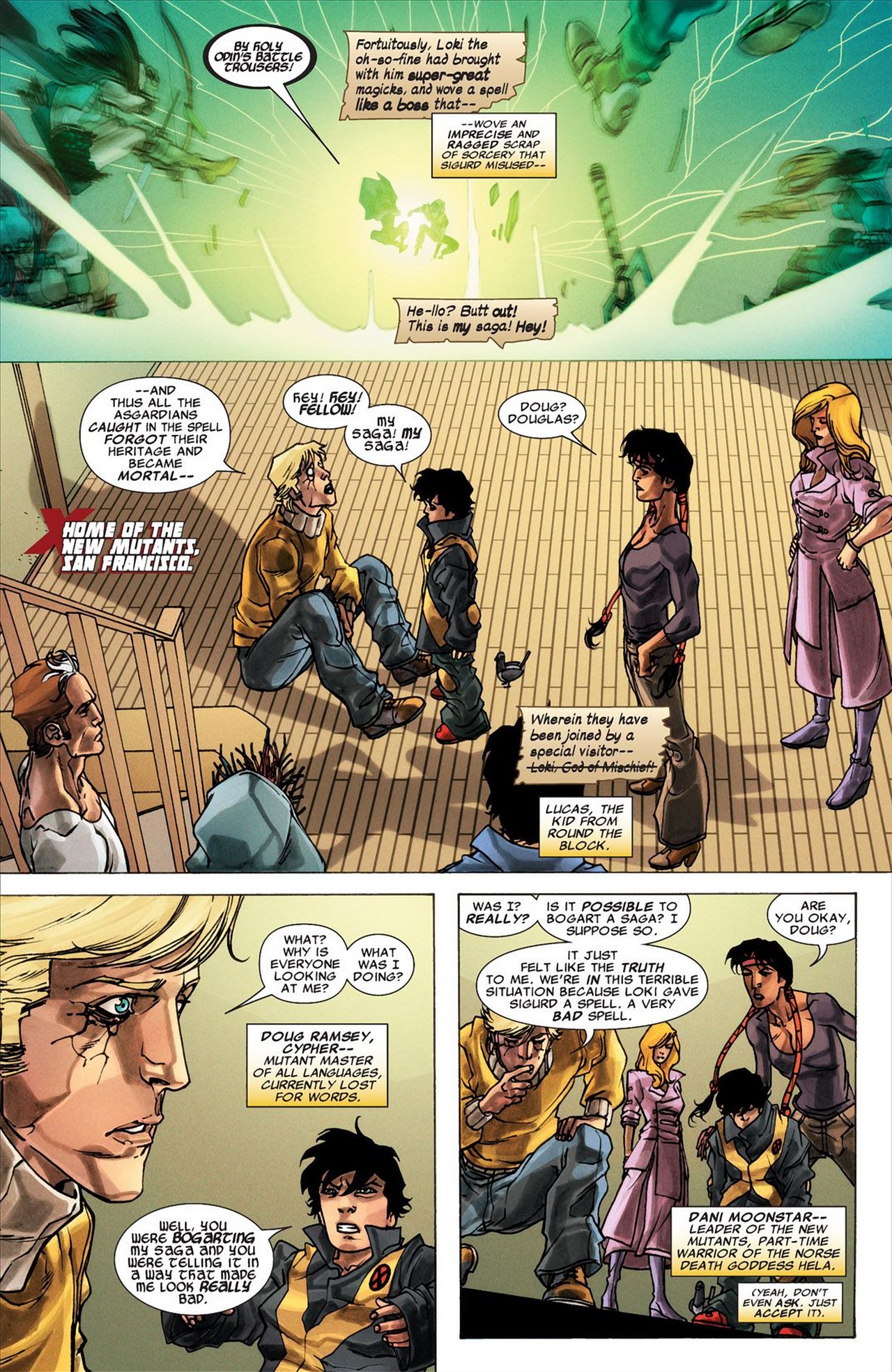 Read online New Mutants (2009) comic -  Issue #42 - 4