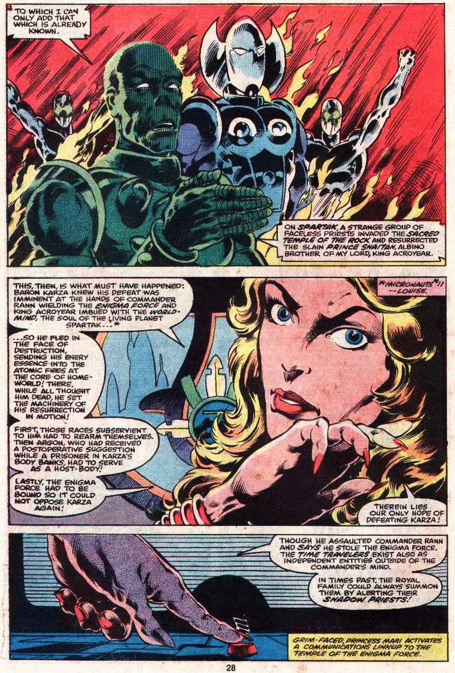 Read online Micronauts (1979) comic -  Issue #26 - 22