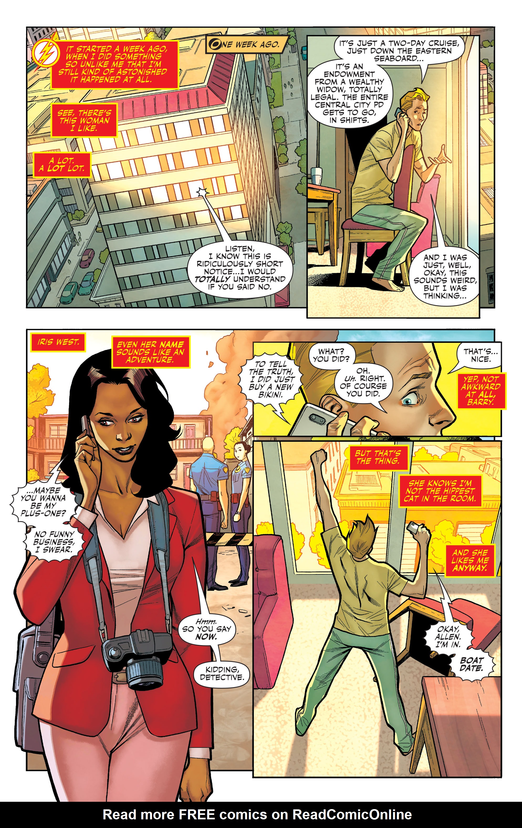 Read online Flash: Fastest Man Alive comic -  Issue #1 - 4