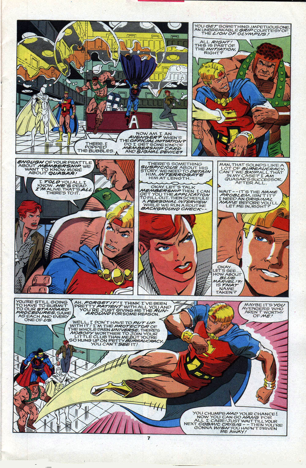 Read online Quasar comic -  Issue #41 - 8