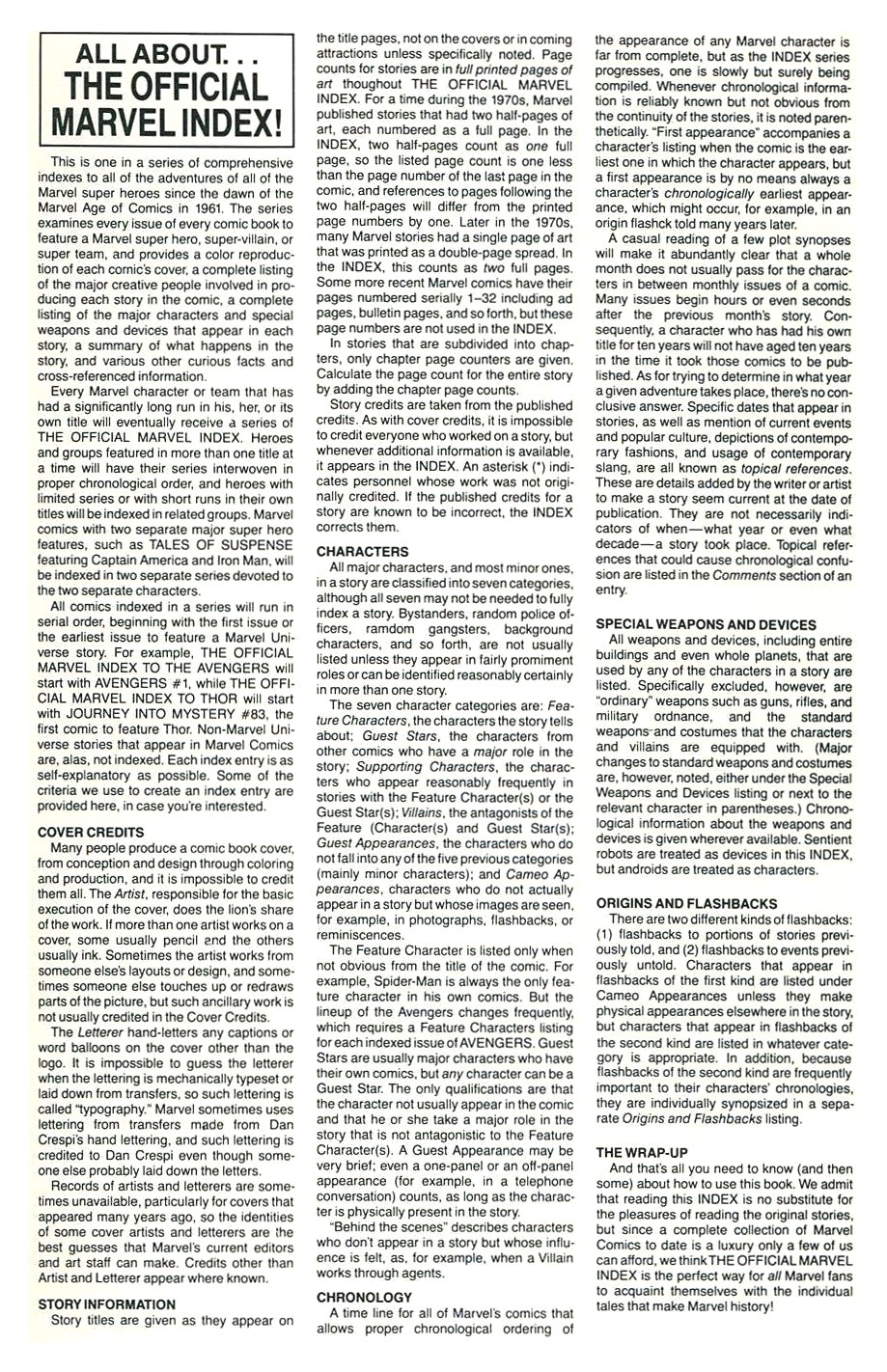 Read online The Official Marvel Index To The X-Men comic -  Issue #2 - 51