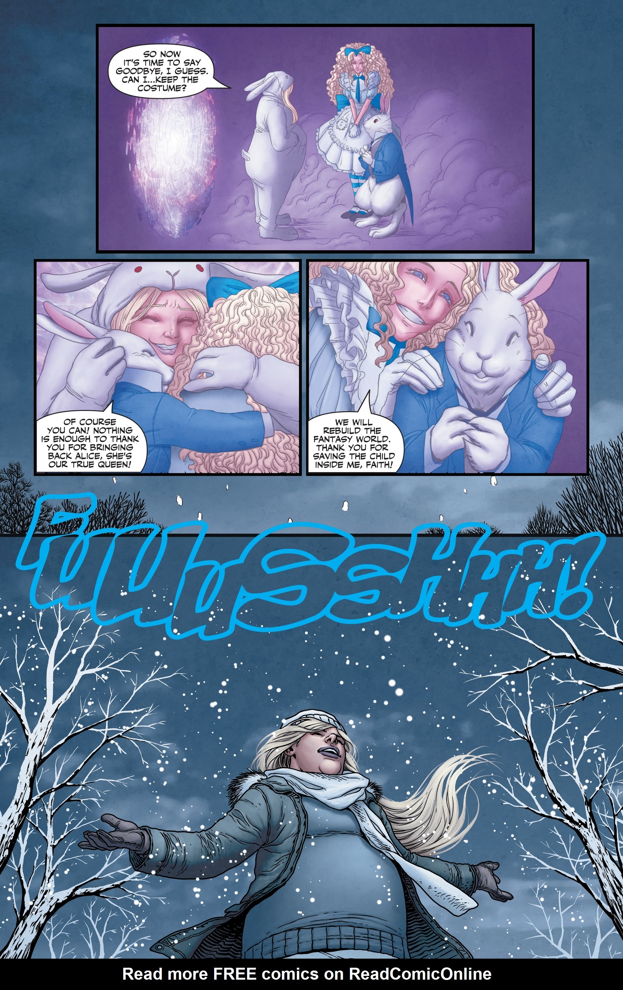 Read online Faith Dreamside comic -  Issue # _TPB - 122