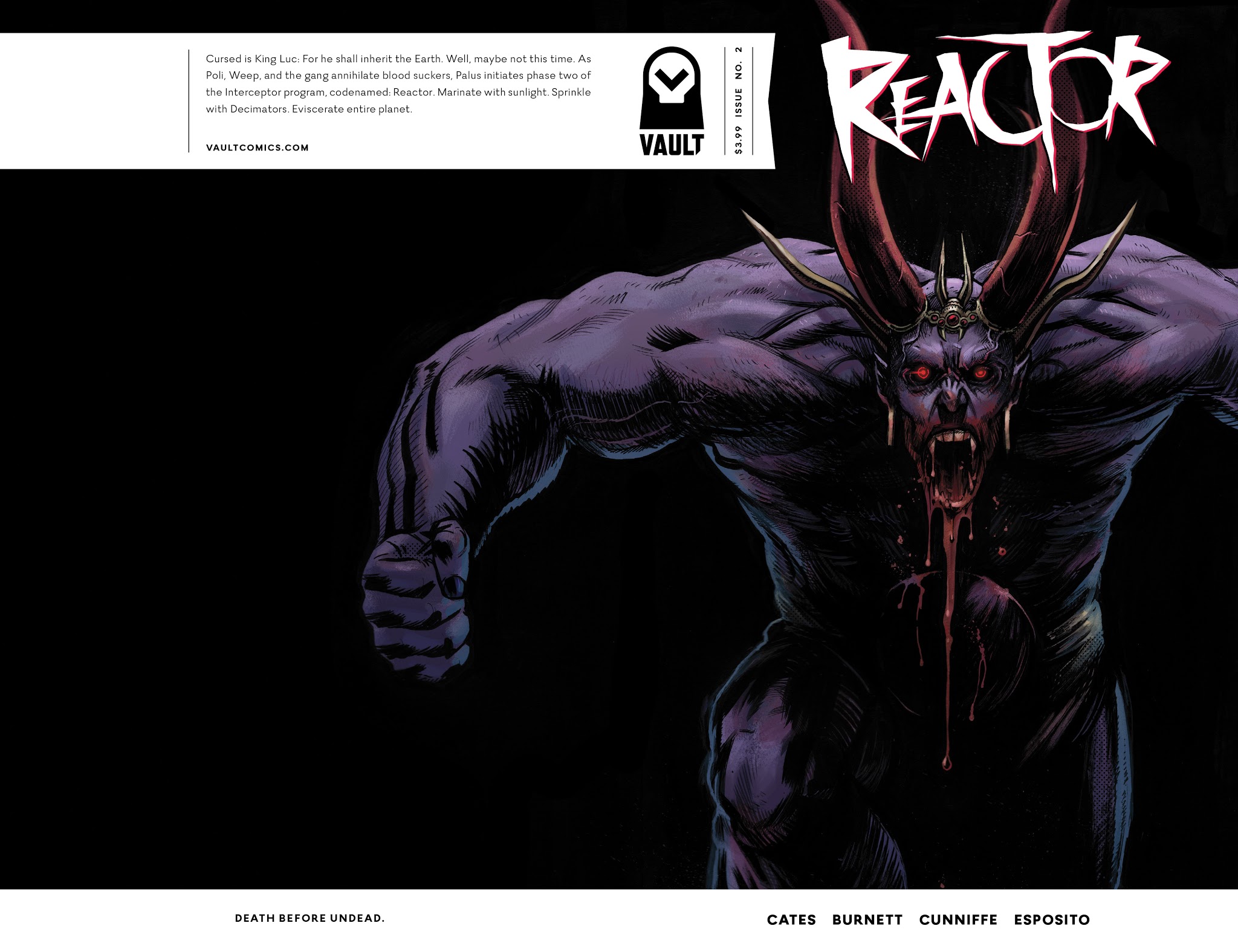 Read online Reactor comic -  Issue #2 - 1