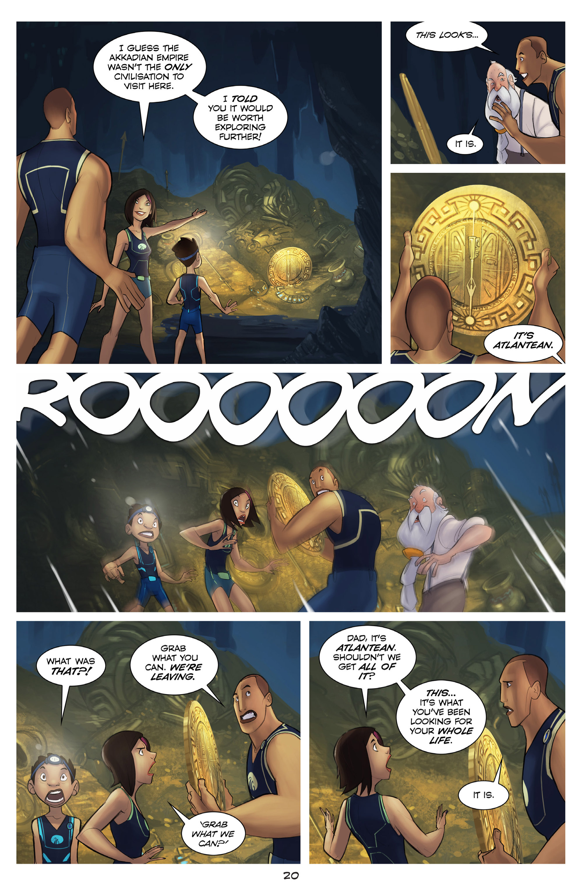 Read online The Deep: The Vanishing Island comic -  Issue #3 - 21
