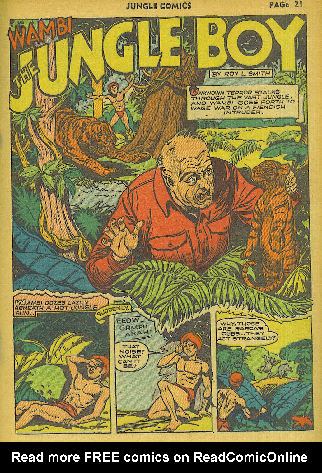 Read online Jungle Comics comic -  Issue #30 - 25